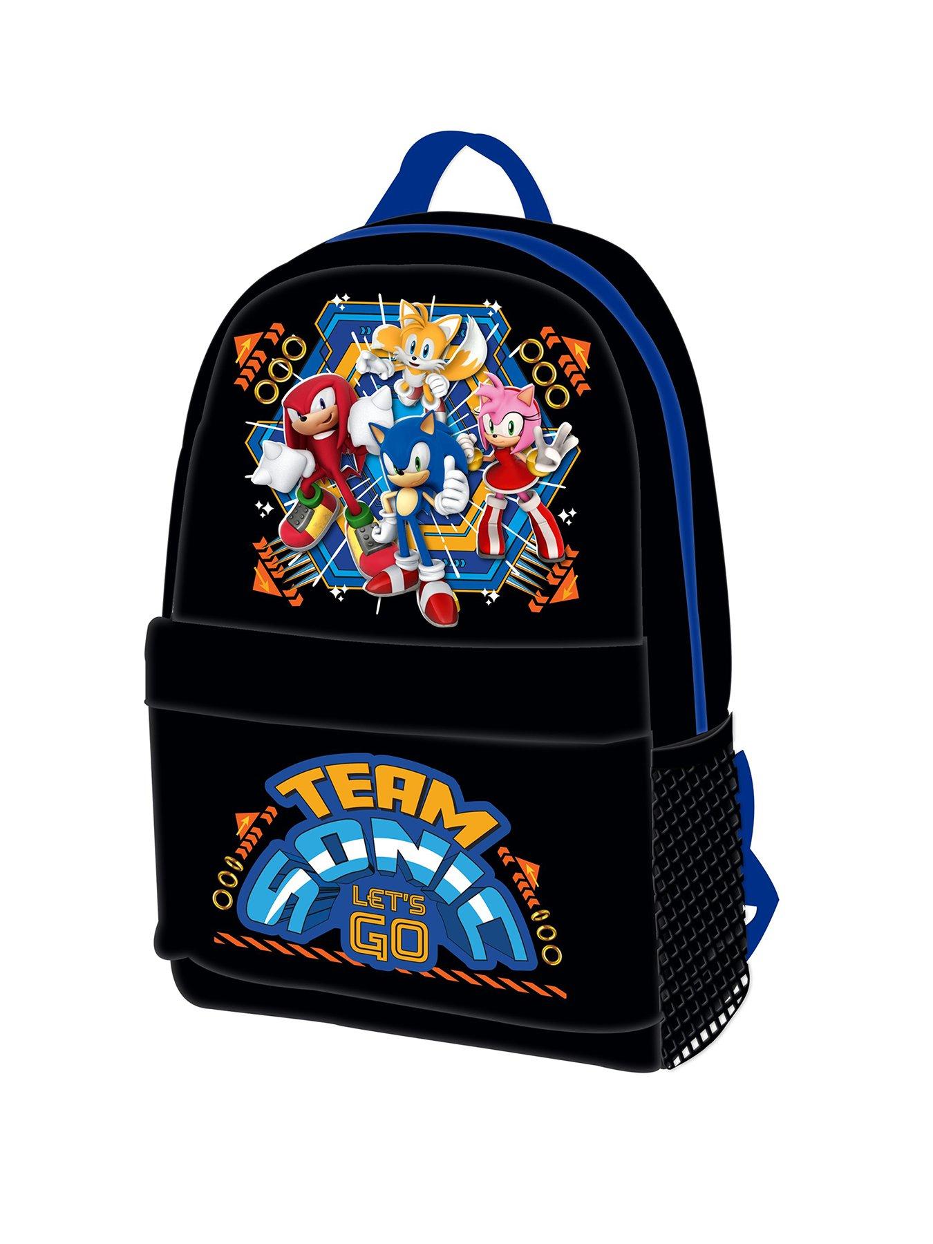 Sonic the cheap hedgehog backpack