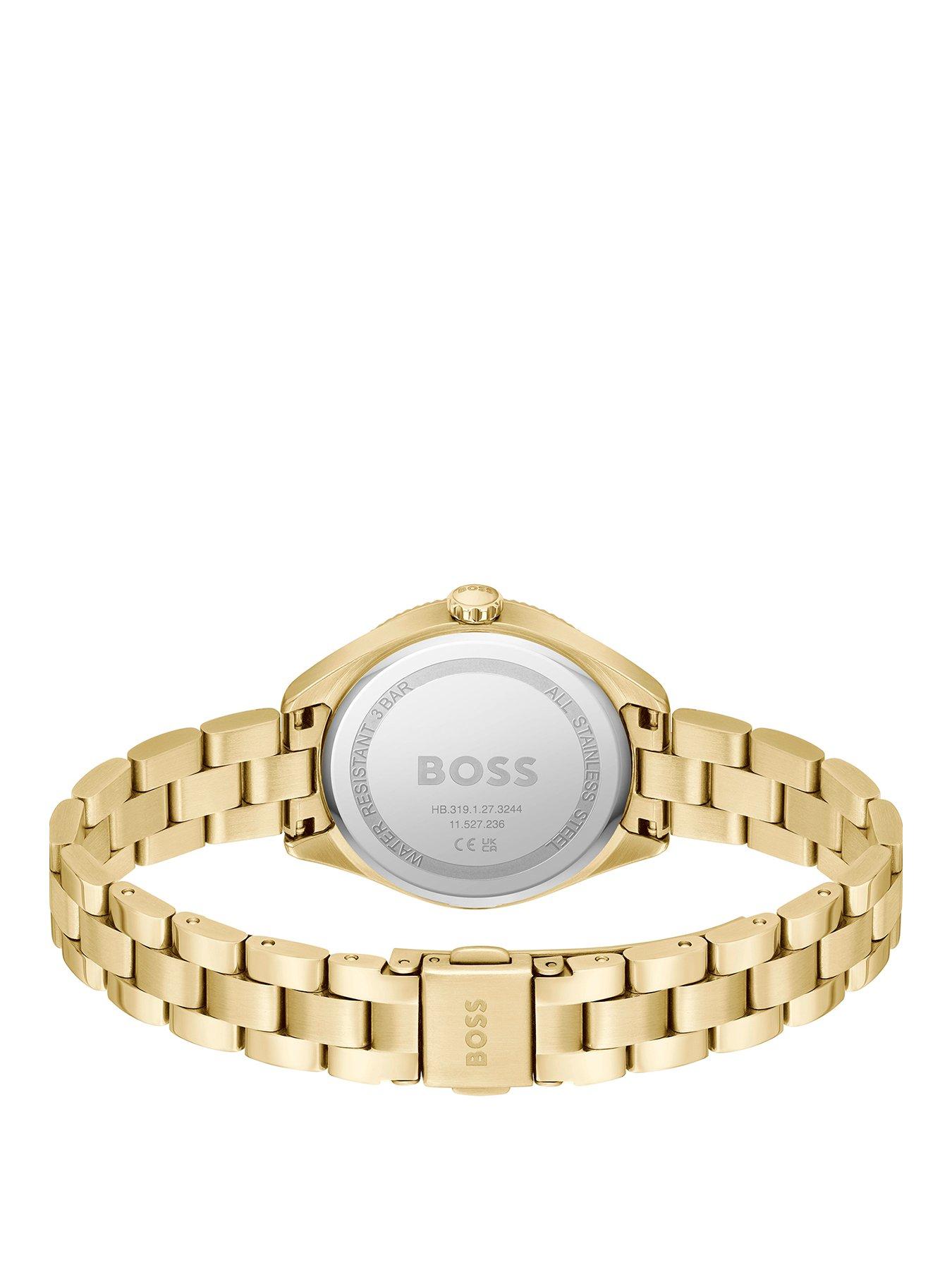 boss-ladies-sage-light-yellow-gold-ip-bracelet-watchstillFront