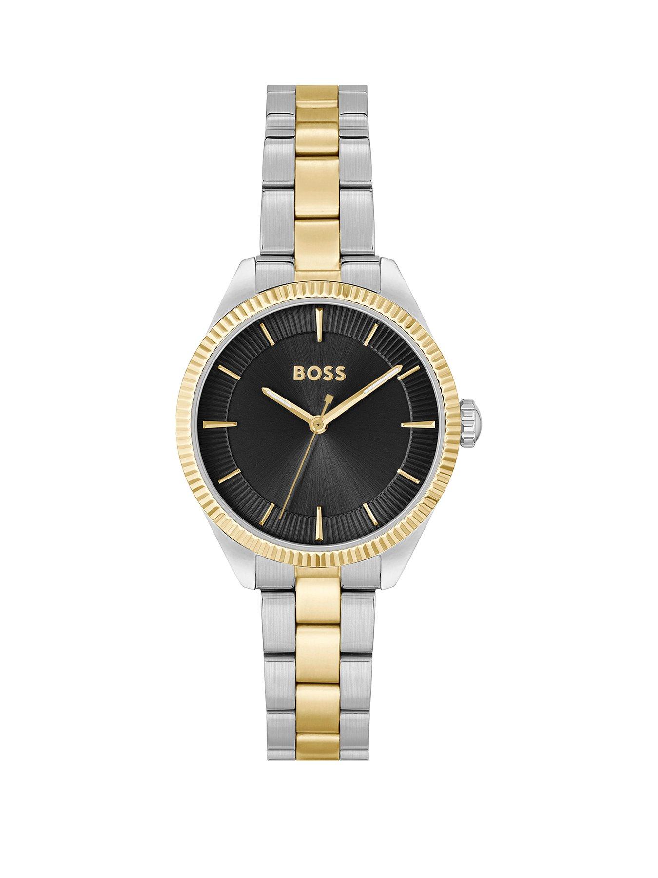 boss-ladies-sage-black-dial-bracelet-watch