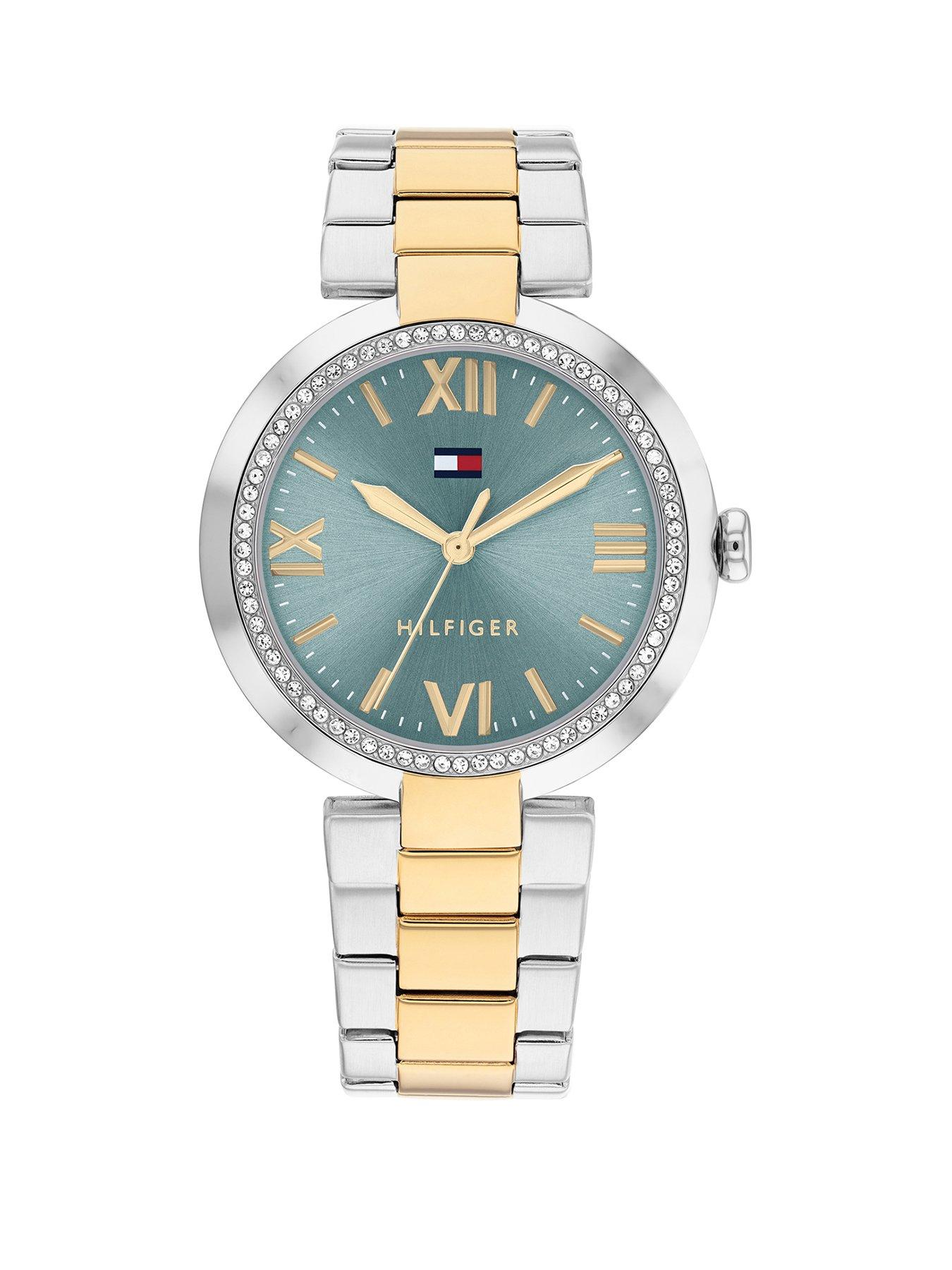 Tommy Hilfiger Tommy Hilfiger two tone stainless steel and gold IP women's watch