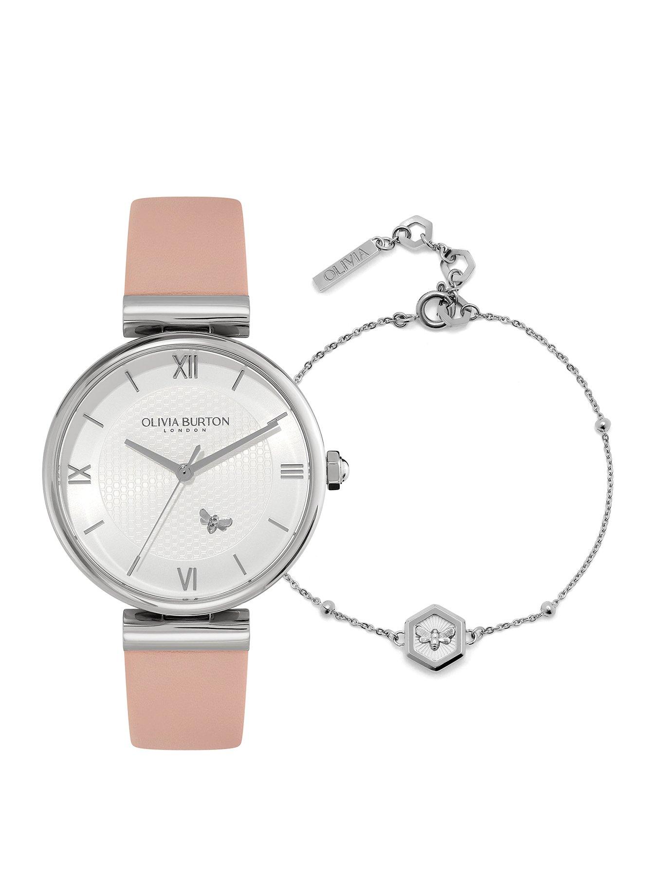 Olivia burton silver and gold online watch