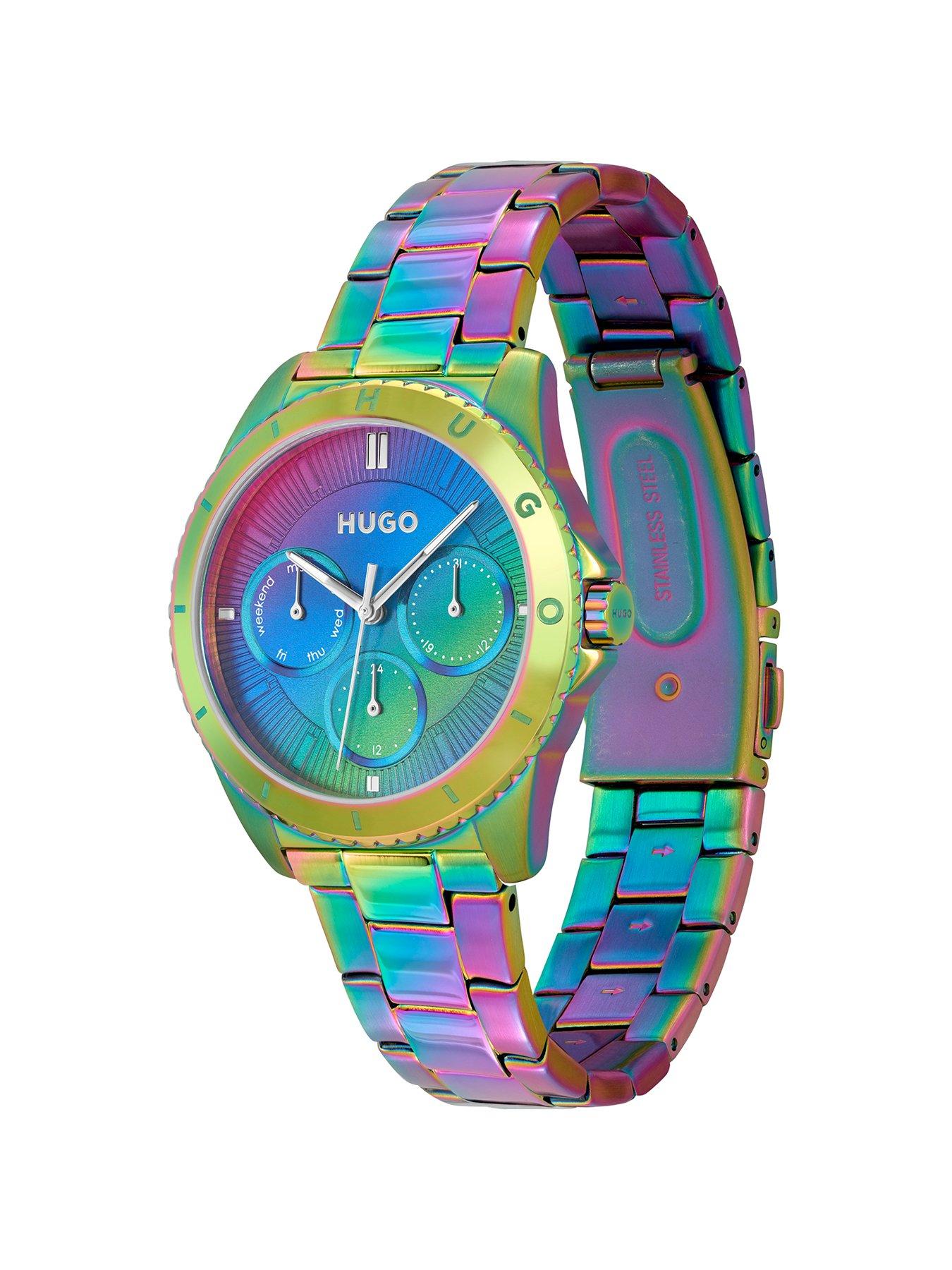 hugo-ladies-dance-iridescent-rainbow-ip-watchback