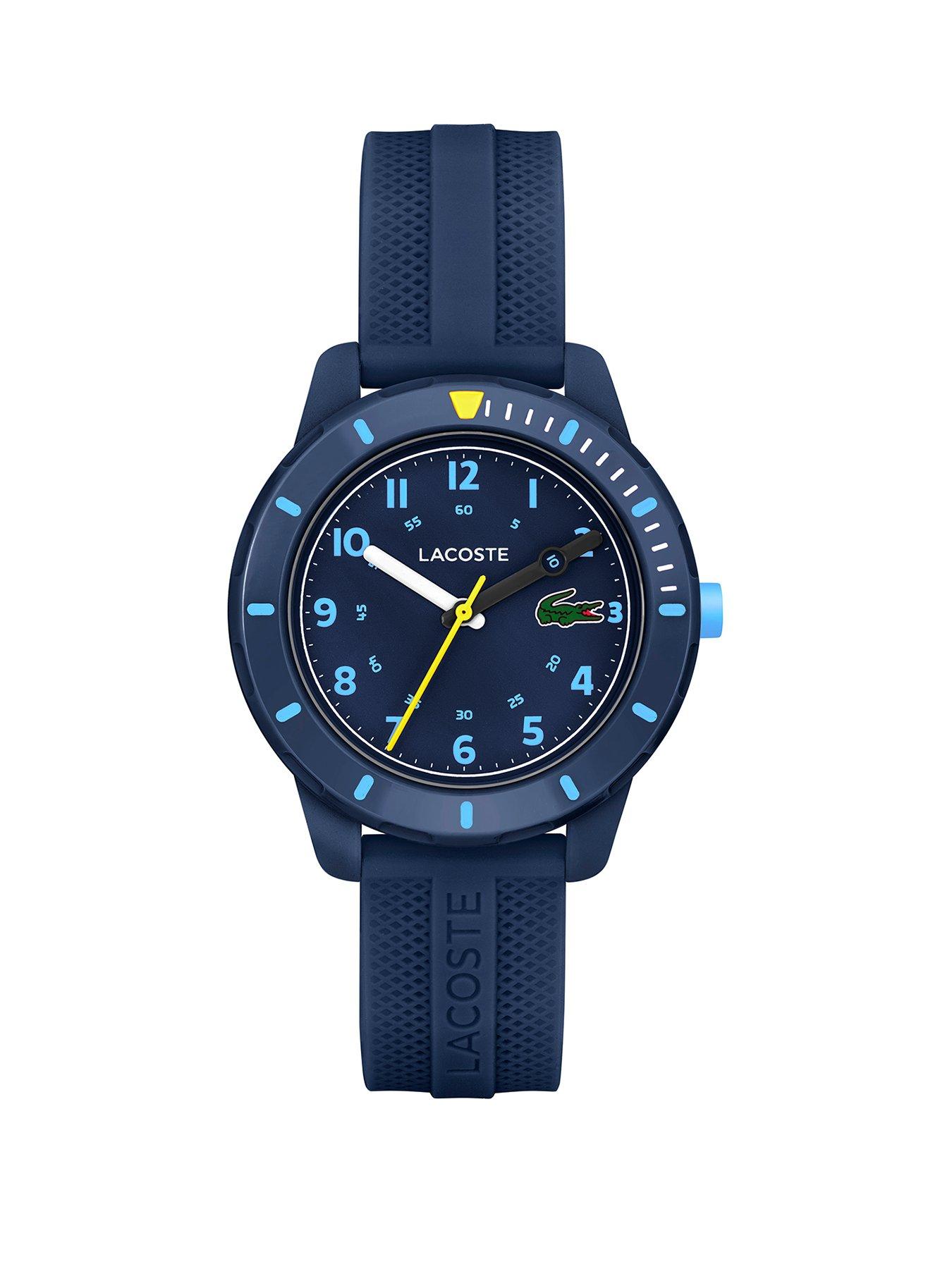 Lacoste 12.12 watch shop black and blue