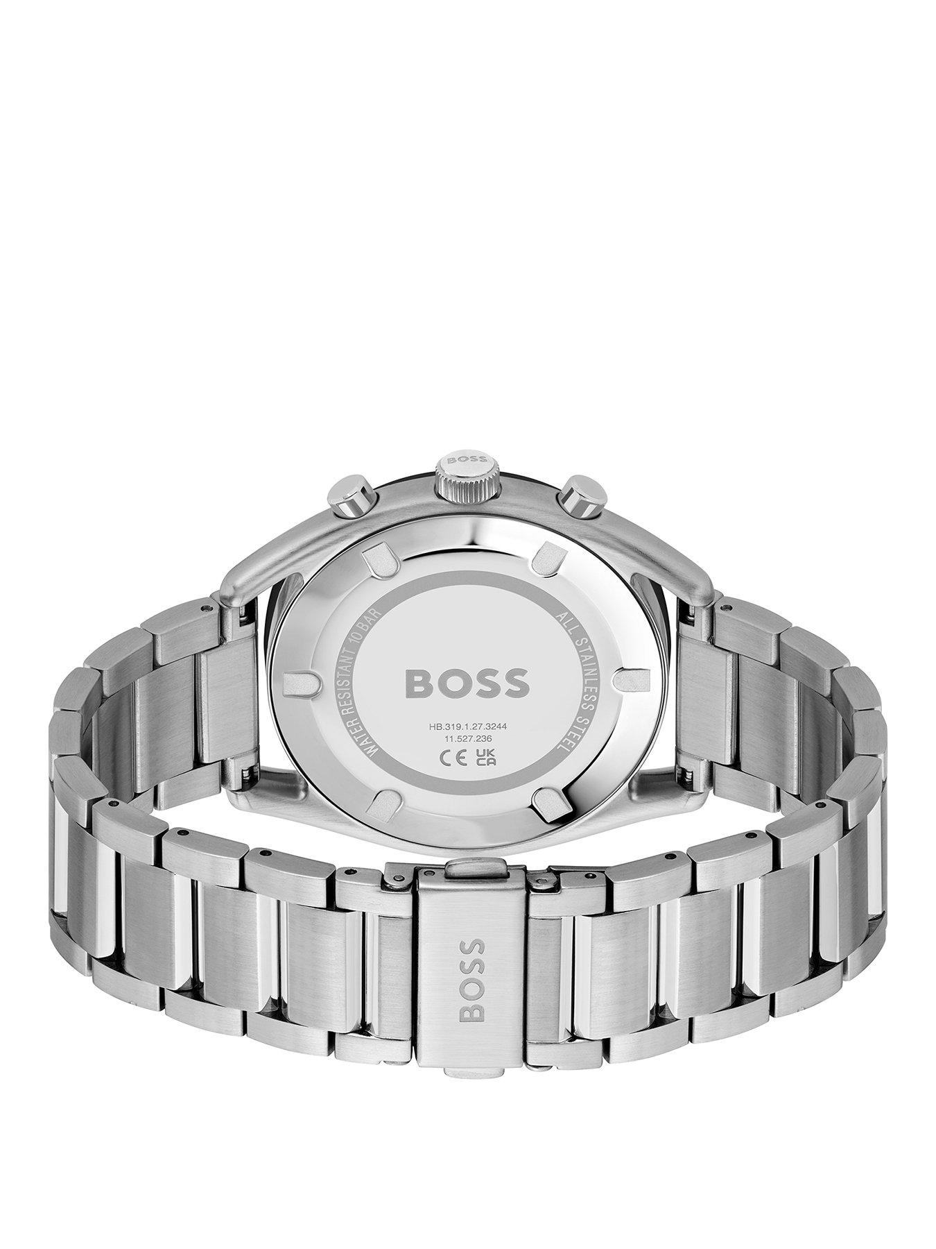 boss-gents-top-stainless-steel-bracelet-watchstillFront