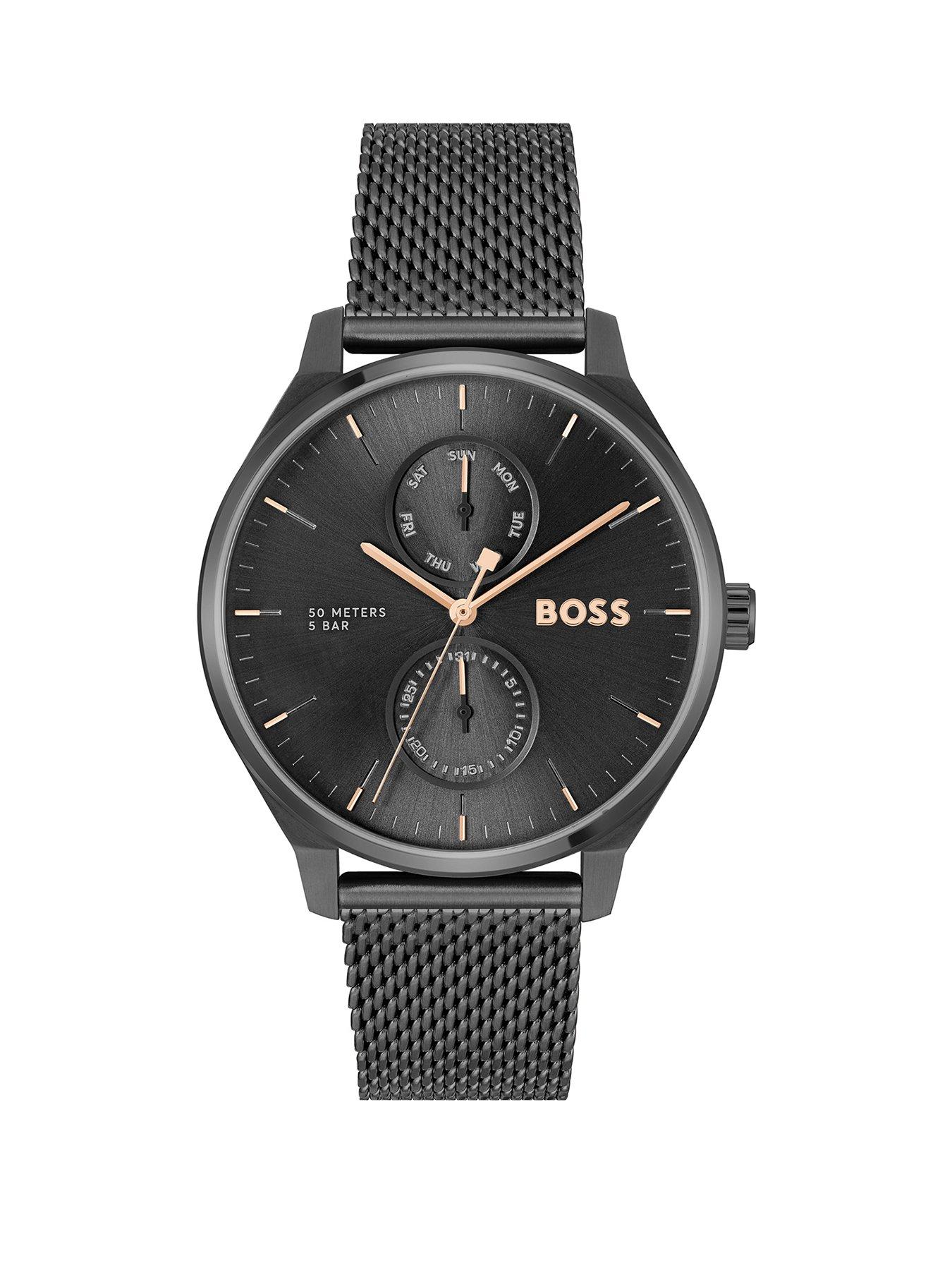 boss-gents-tyler-black-ip-stainless-steel-mesh-bracelet-watch