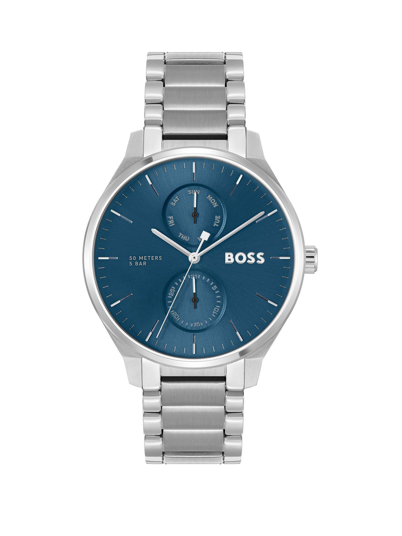 boss-gents-tyler-stainless-steel-bracelet-watch