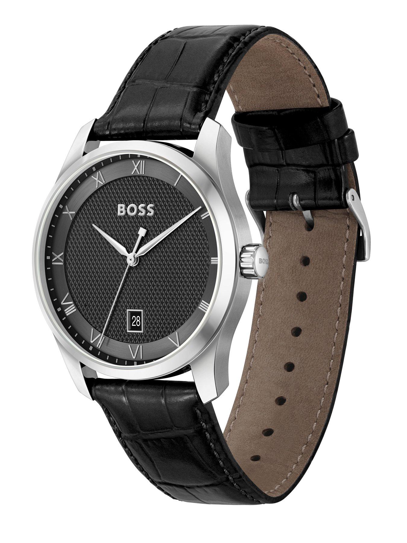 boss-gents-principle-black-leather-strap-watchback