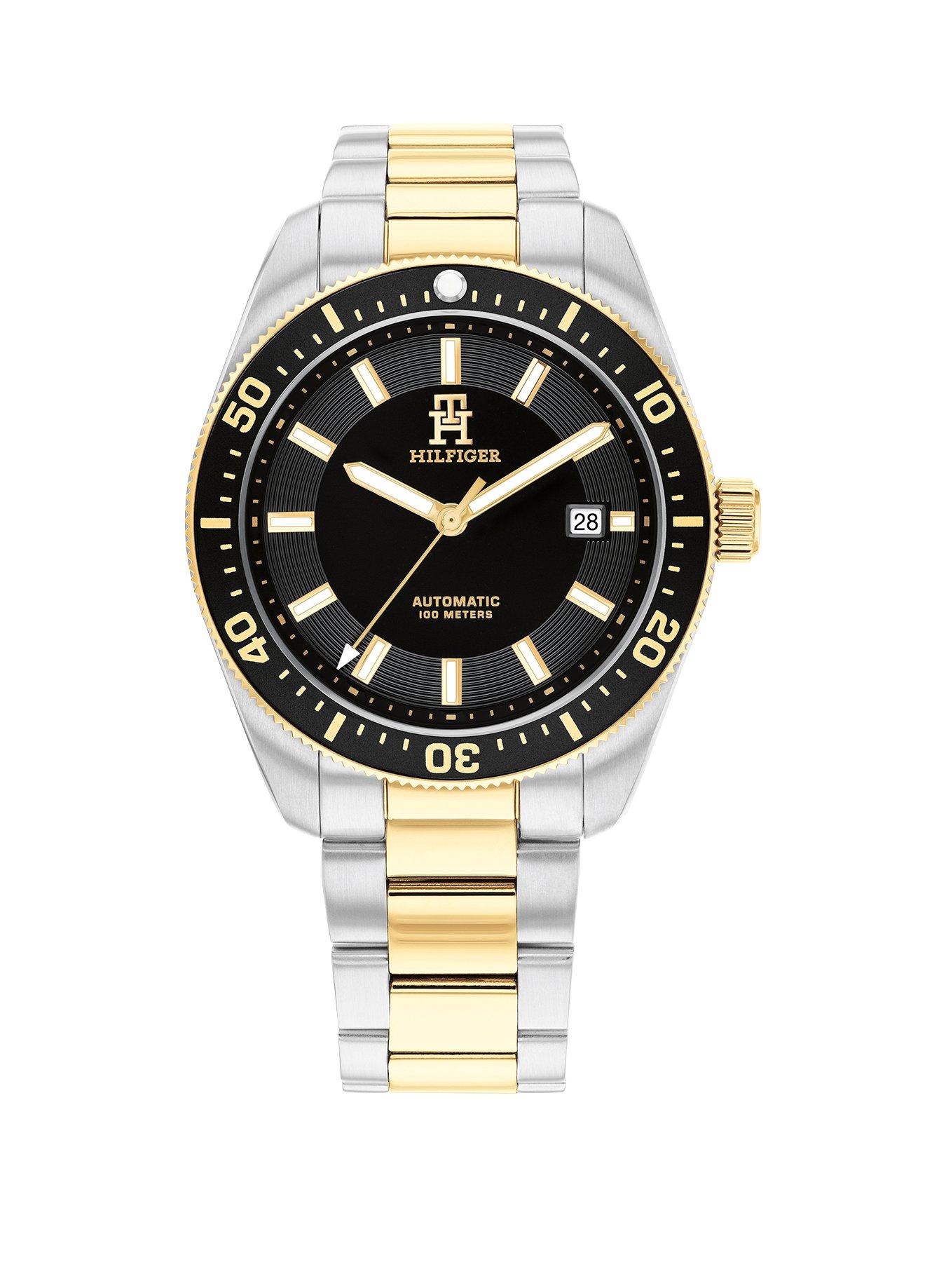 tommy-hilfiger-tommy-hilfiger-automatic-two-tone-stainless-steel-and-gold-plated-mens-watch