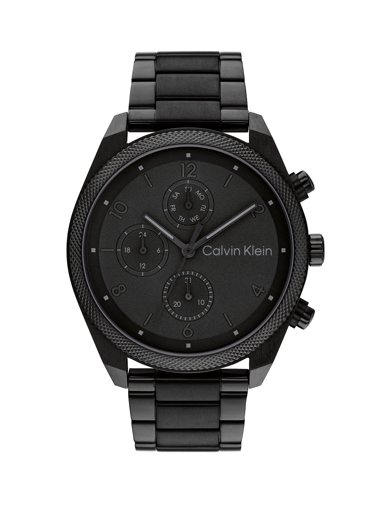 calvin-klein-mens-calvin-klein-black-ip-bracelet-watch