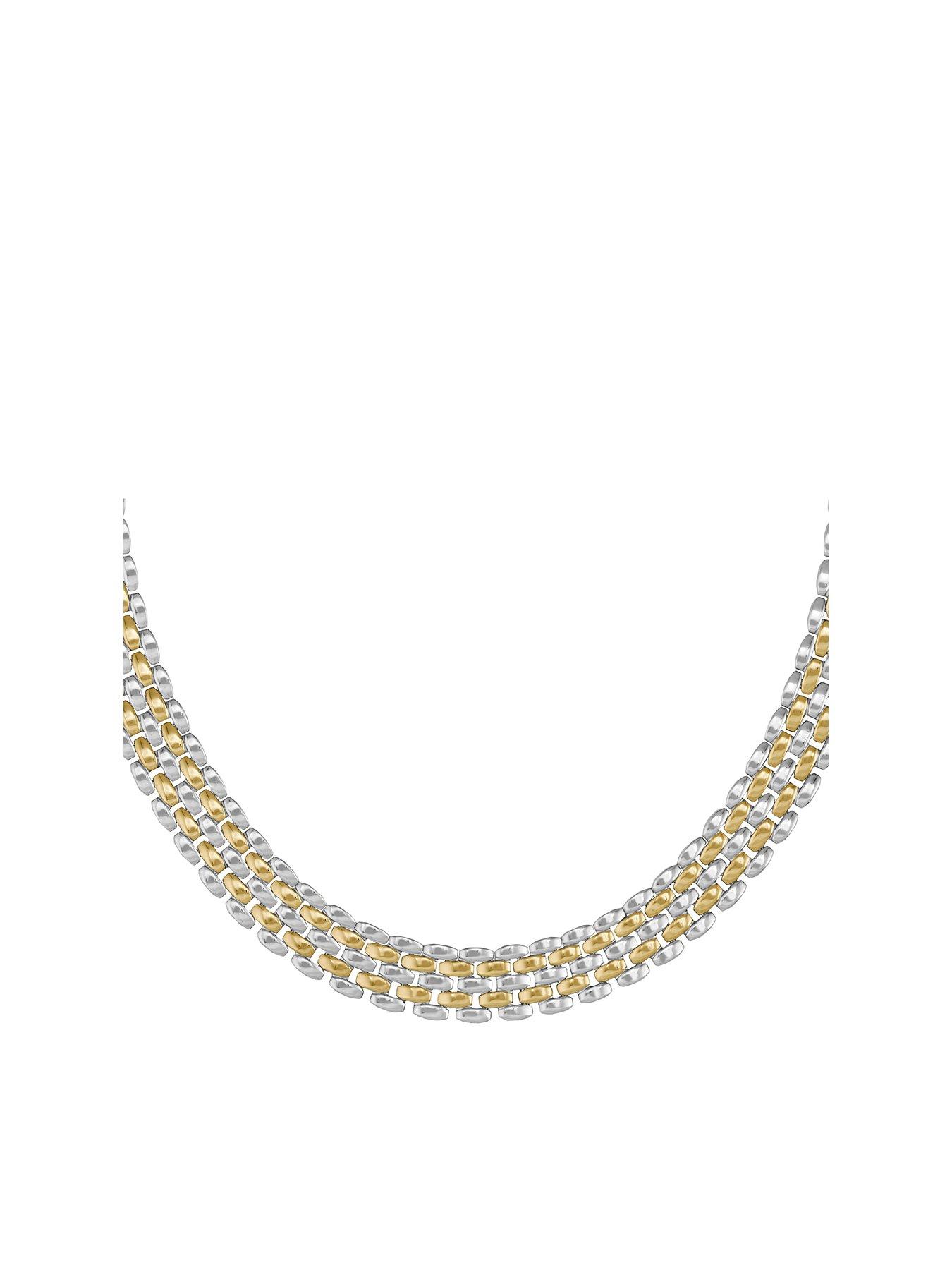 boss-ladies-isla-two-tone-yellow-gold-ip-and-stainless-steel-necklacefront