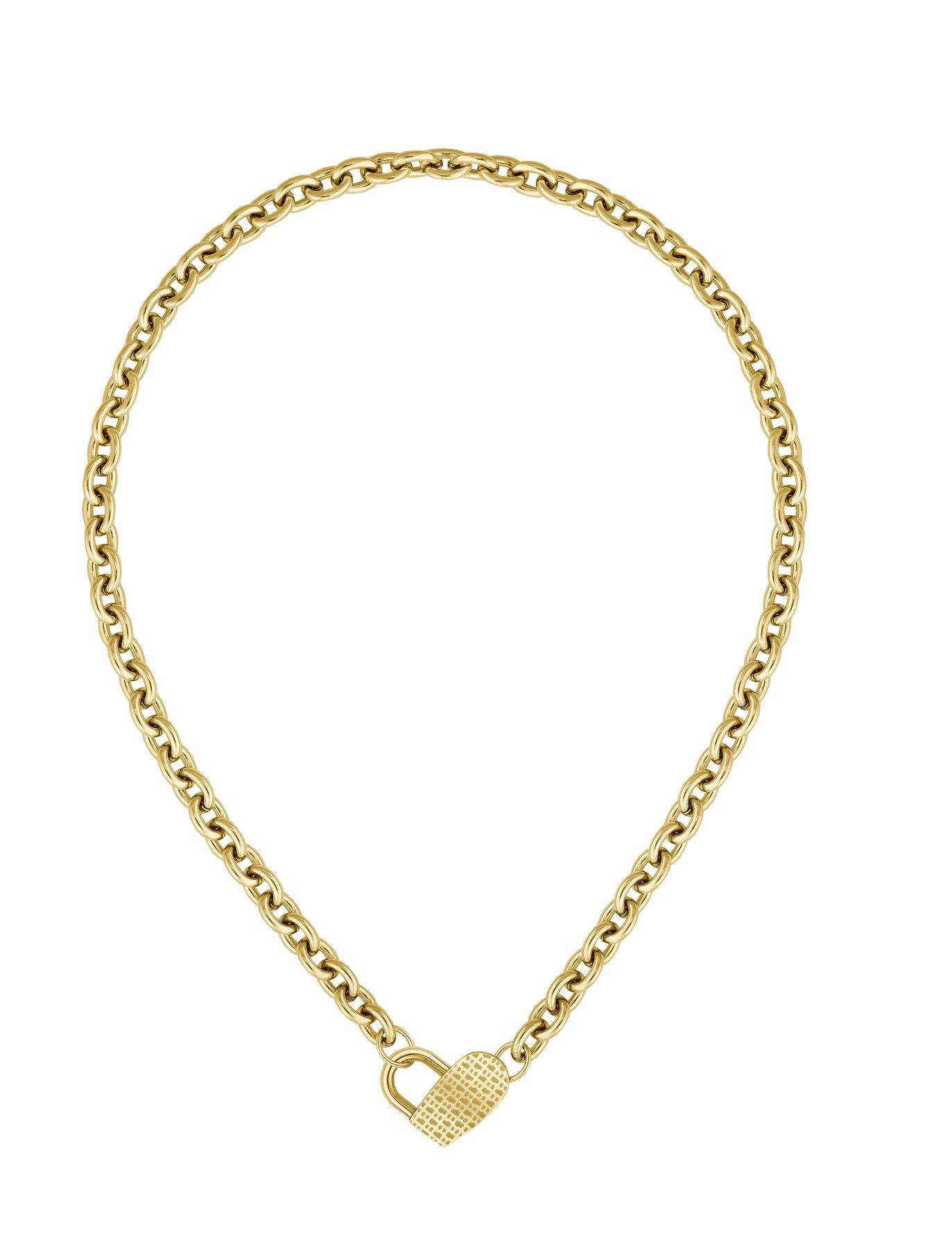 boss-ladies-dinya-light-yellow-gold-ip-necklacestillFront