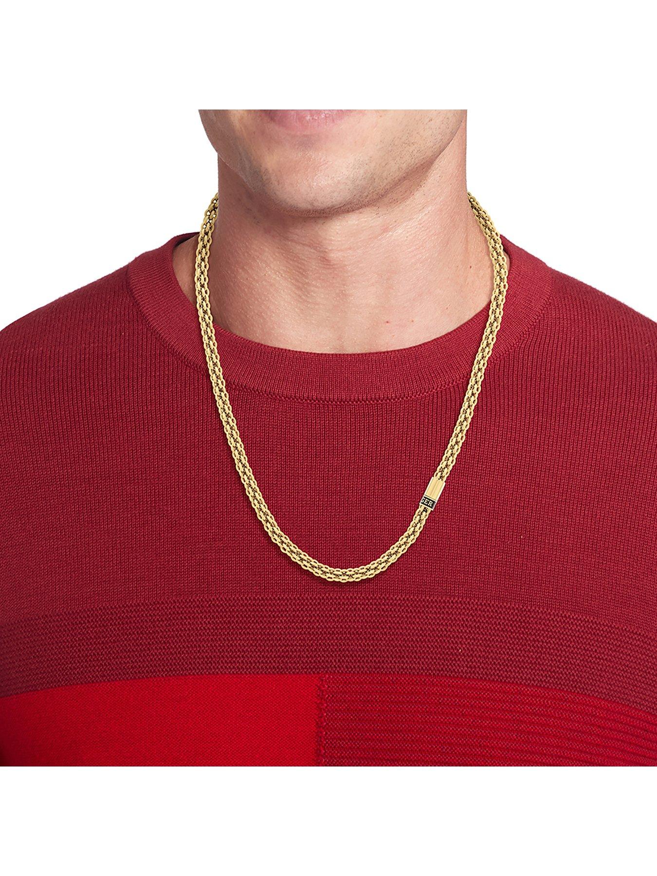 tommy-hilfiger-tommy-hilfiger-mens-gold-plated-chain-necklaceback