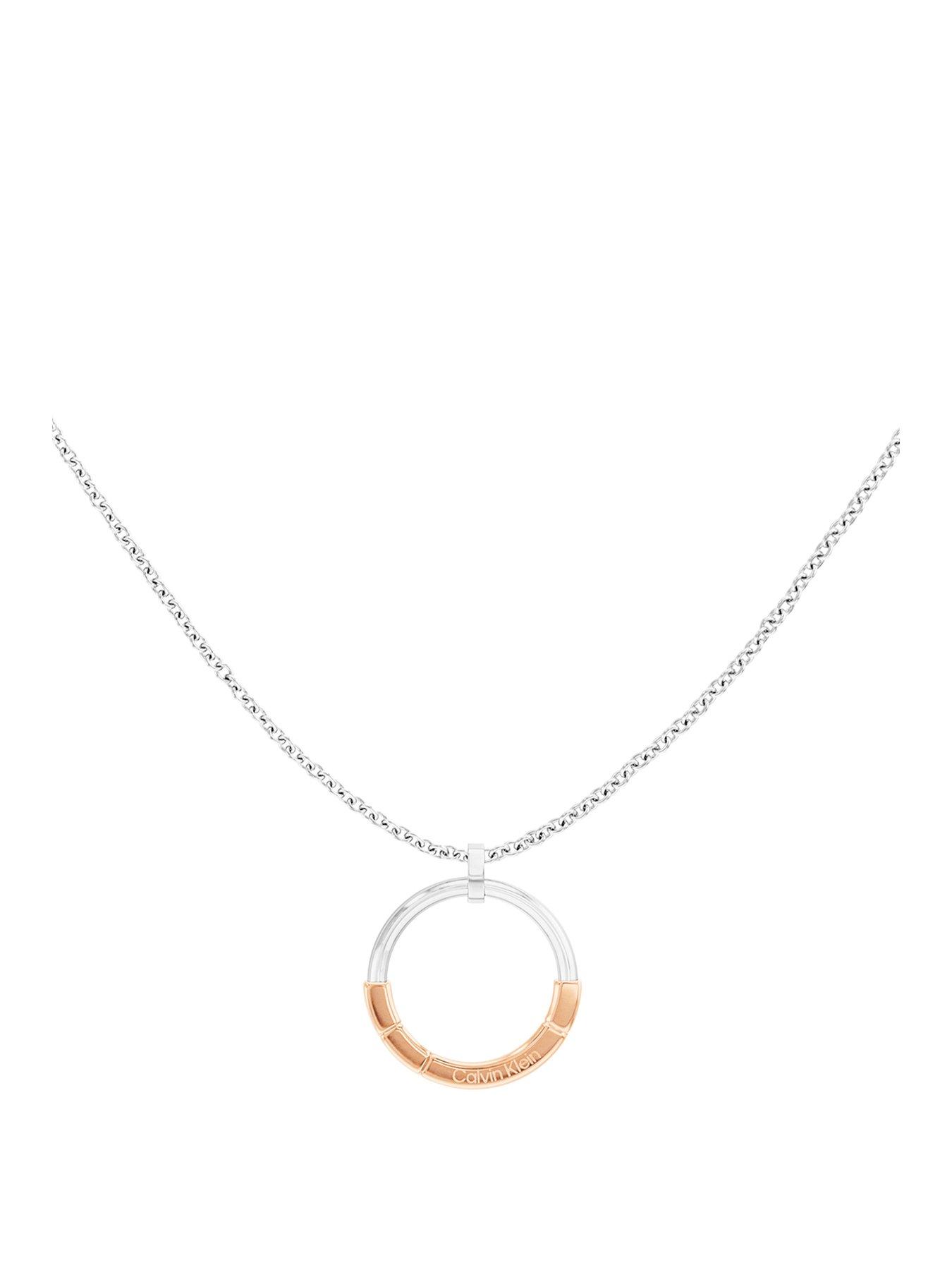 calvin-klein-womens-calvin-klein-two-tone-stainless-steel-and-rose-gold-ip-necklace