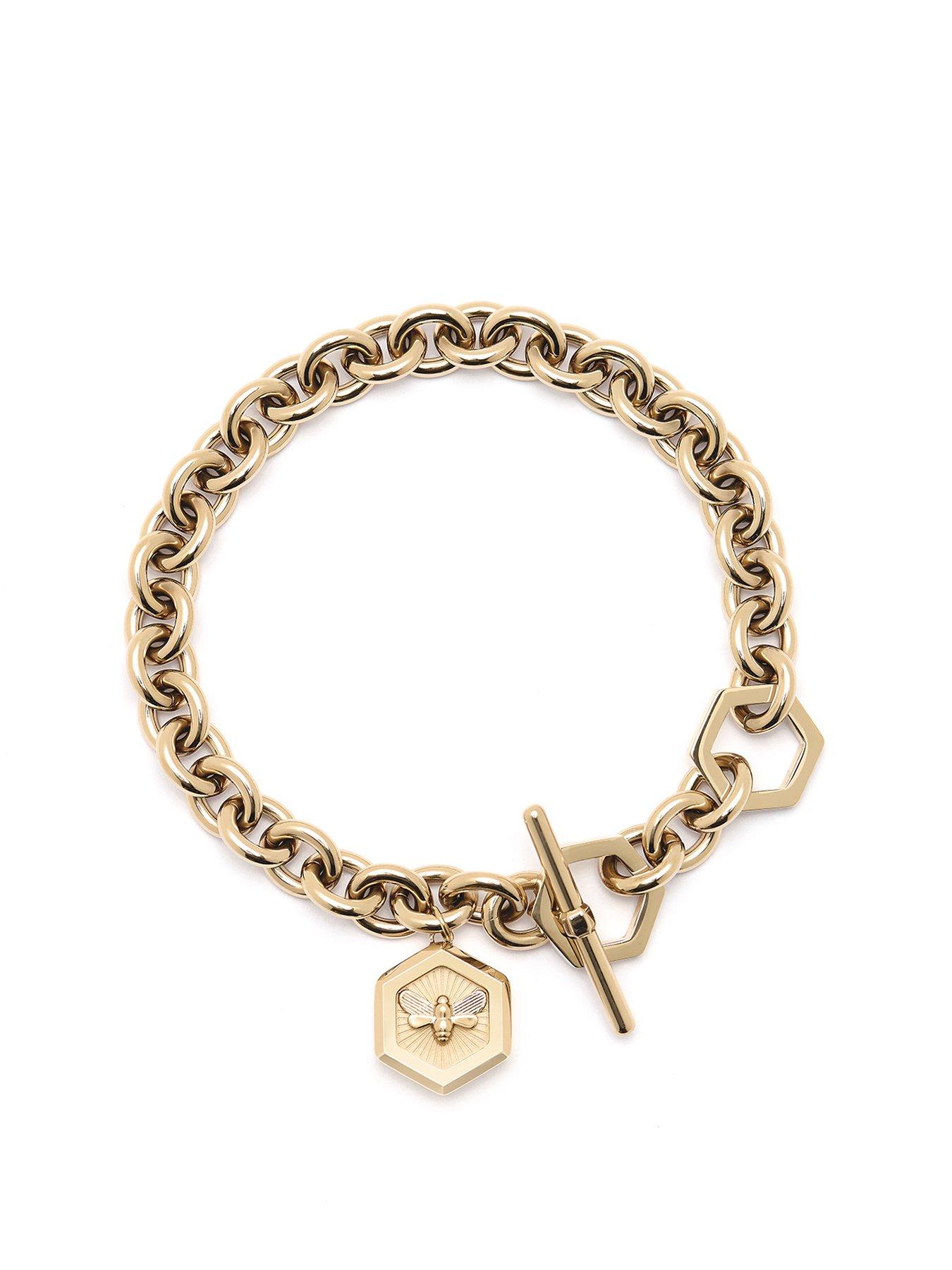 Buy Clover U Type Iron Ireland St.Patrick's Day Heart Chain Bracelet  Jewelry Charm Fashion at Amazon.in