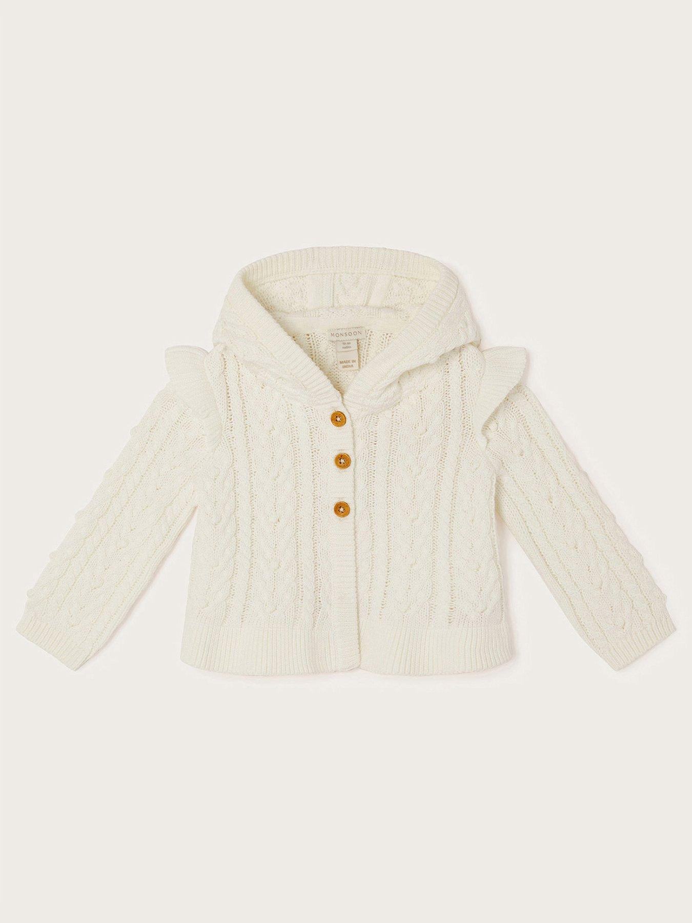 Monsoon shop ivory cardigan