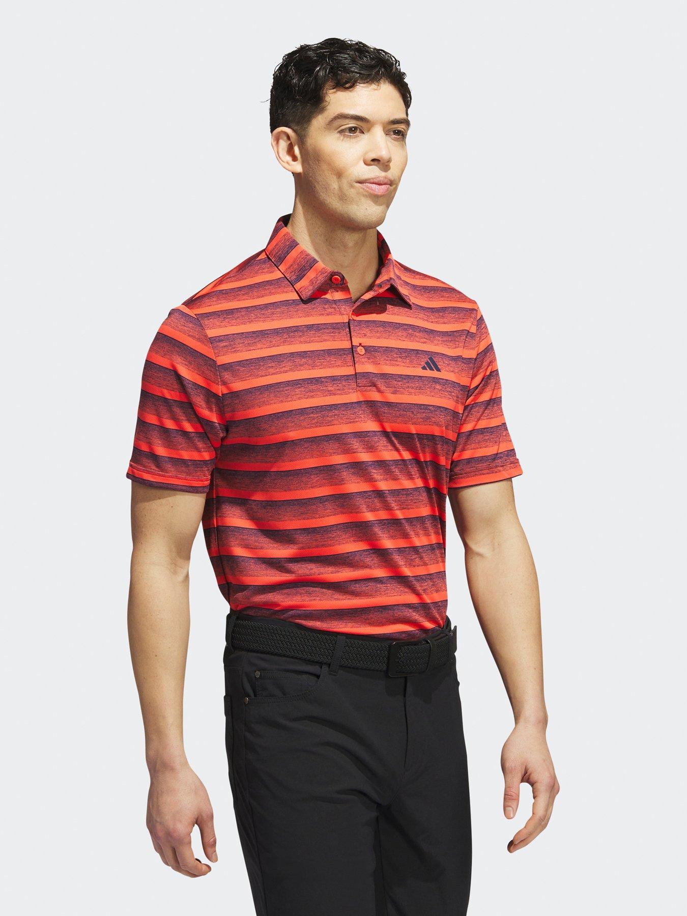 adidas-mens-two-color-stripe-polo-shirt-redback