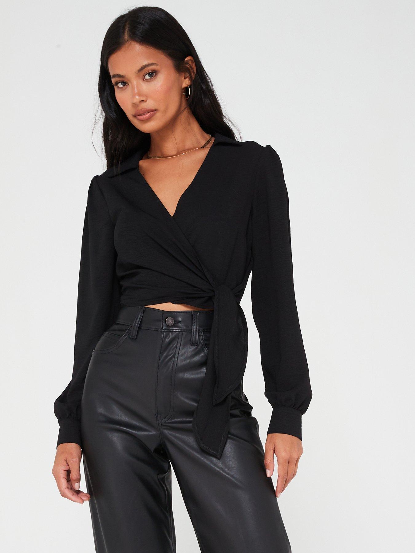 v-by-very-long-sleeve-wrap-blouse-black