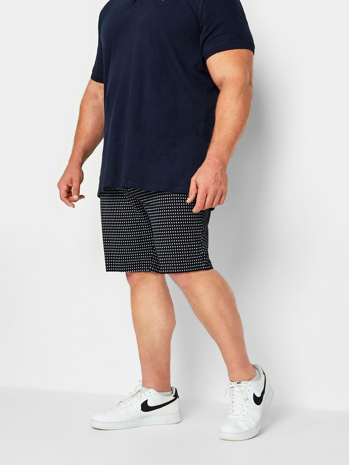 BadRhino Badrhino Geo Diamond Print Shorts