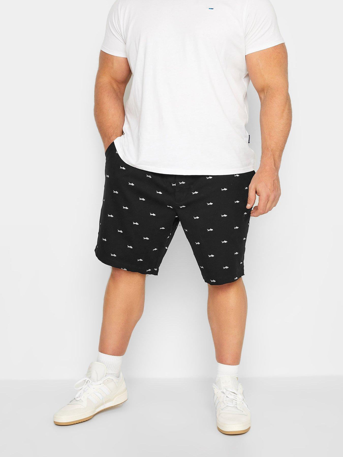 badrhino-badrhino-shark-print-shorts