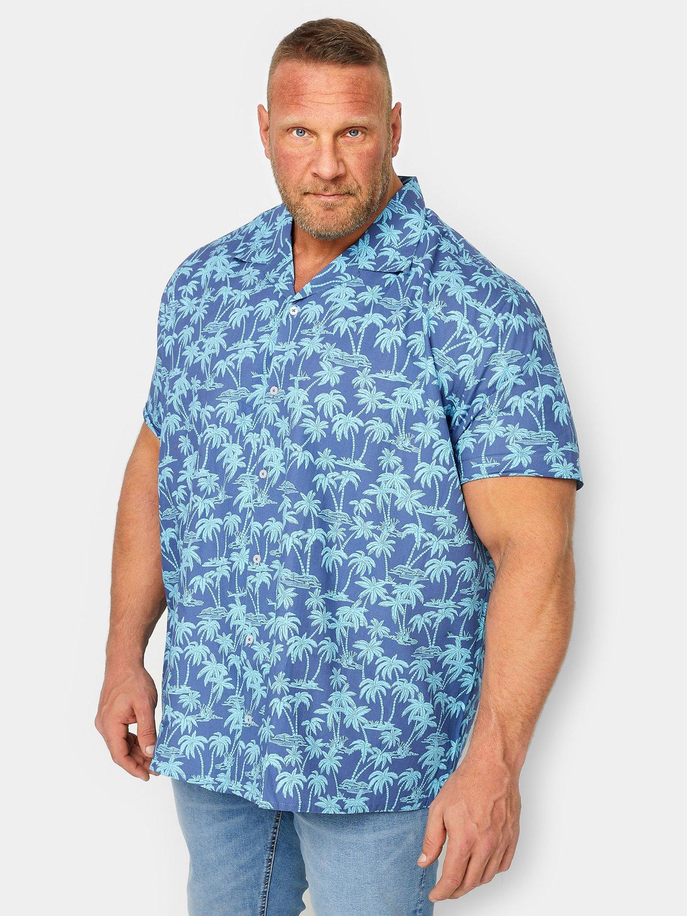 badrhino-palm-tree-poplin-resort-shirt-navy