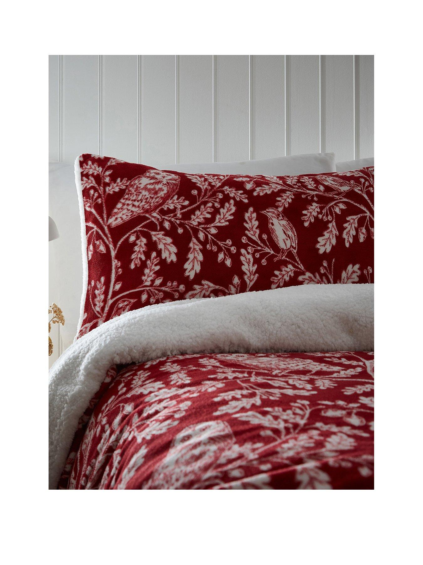 dreams-drapes-woodland-owlsnbspsherpa-duvet-cover-set-redstillFront