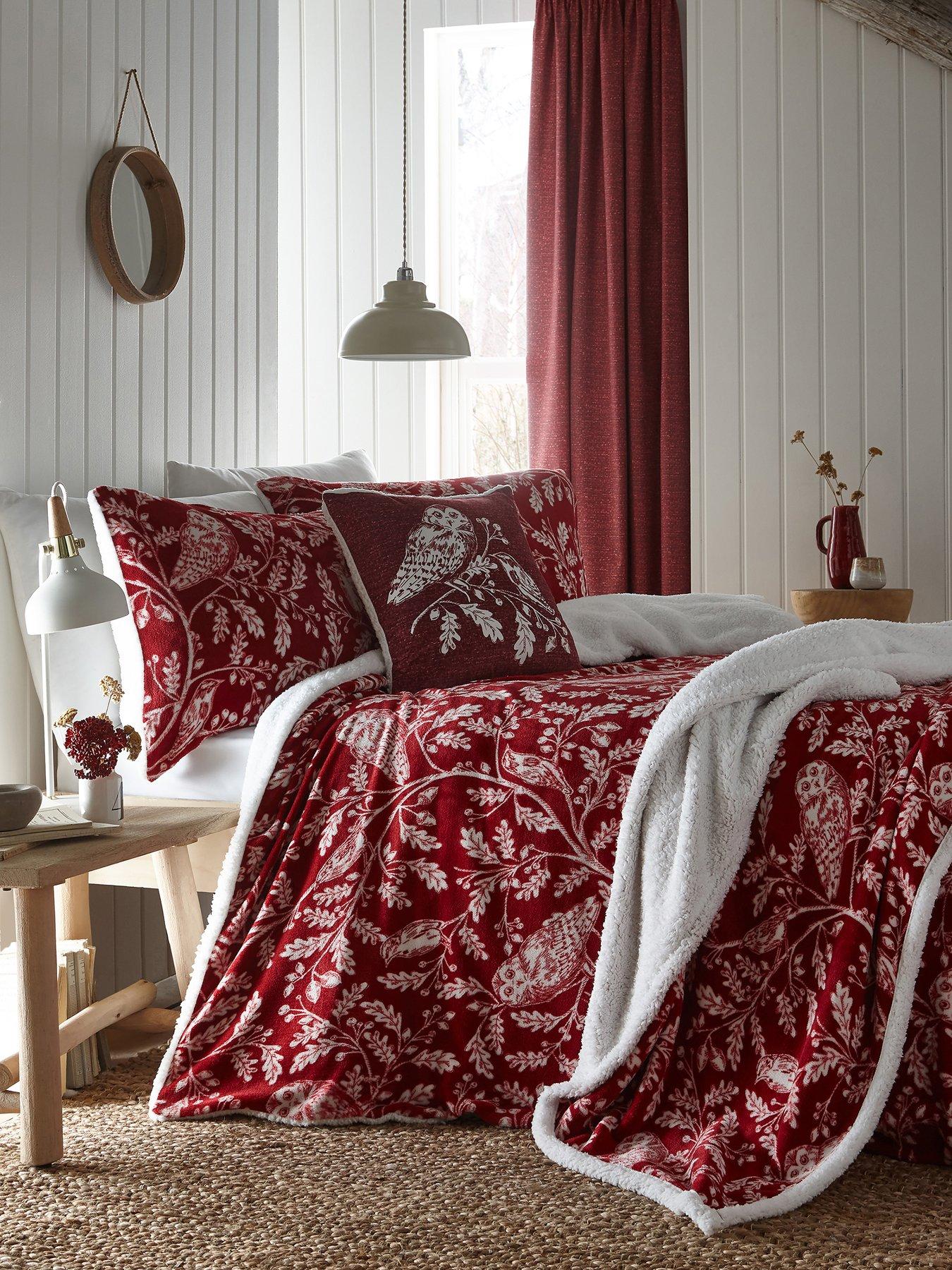 dreams-drapes-woodland-owlsnbspsherpa-duvet-cover-set-redoutfit