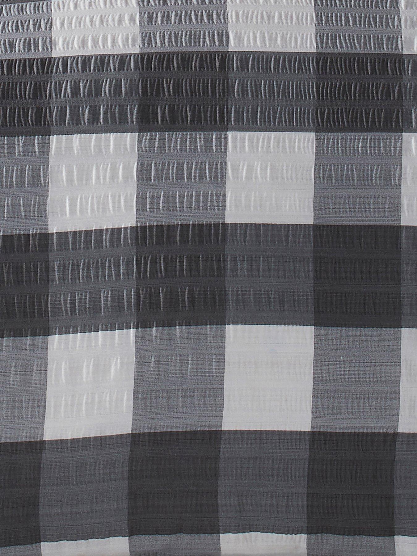 fusion-gingham-seersucker-duvet-covernbspset-charcoalback