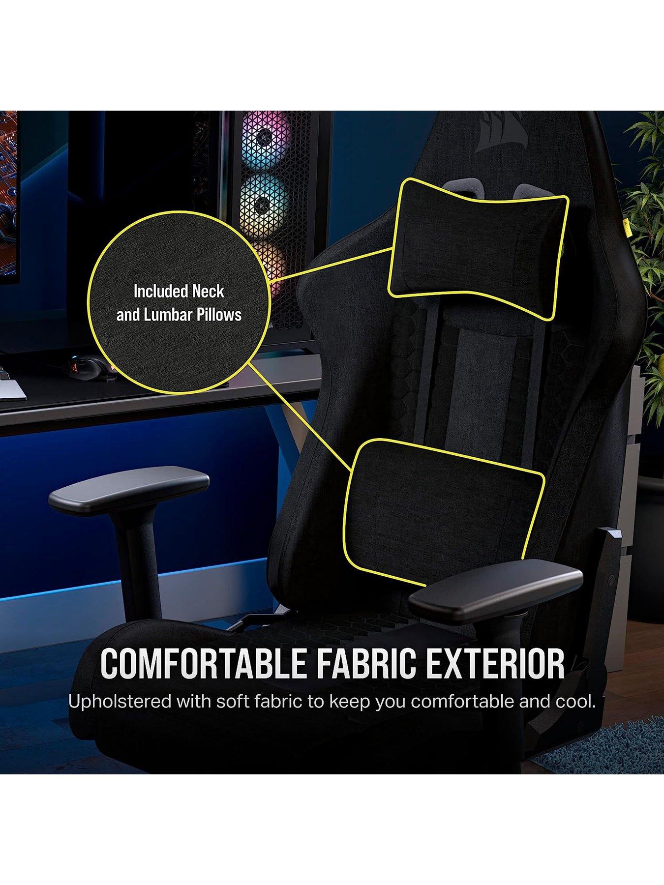 corsair-tc100-relaxed-gaming-chairnbsp--fabric-blackback