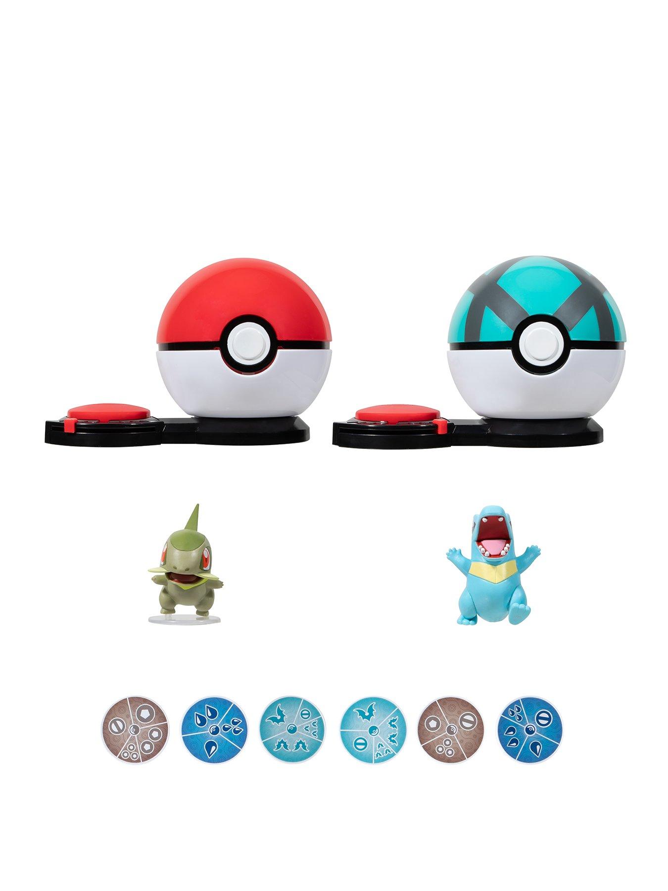 pokemon-surprise-attack-game-2-inch-axew-with-poke-ball-and-2-inch-totodile-with-net-ball-plus-six-attack-discs