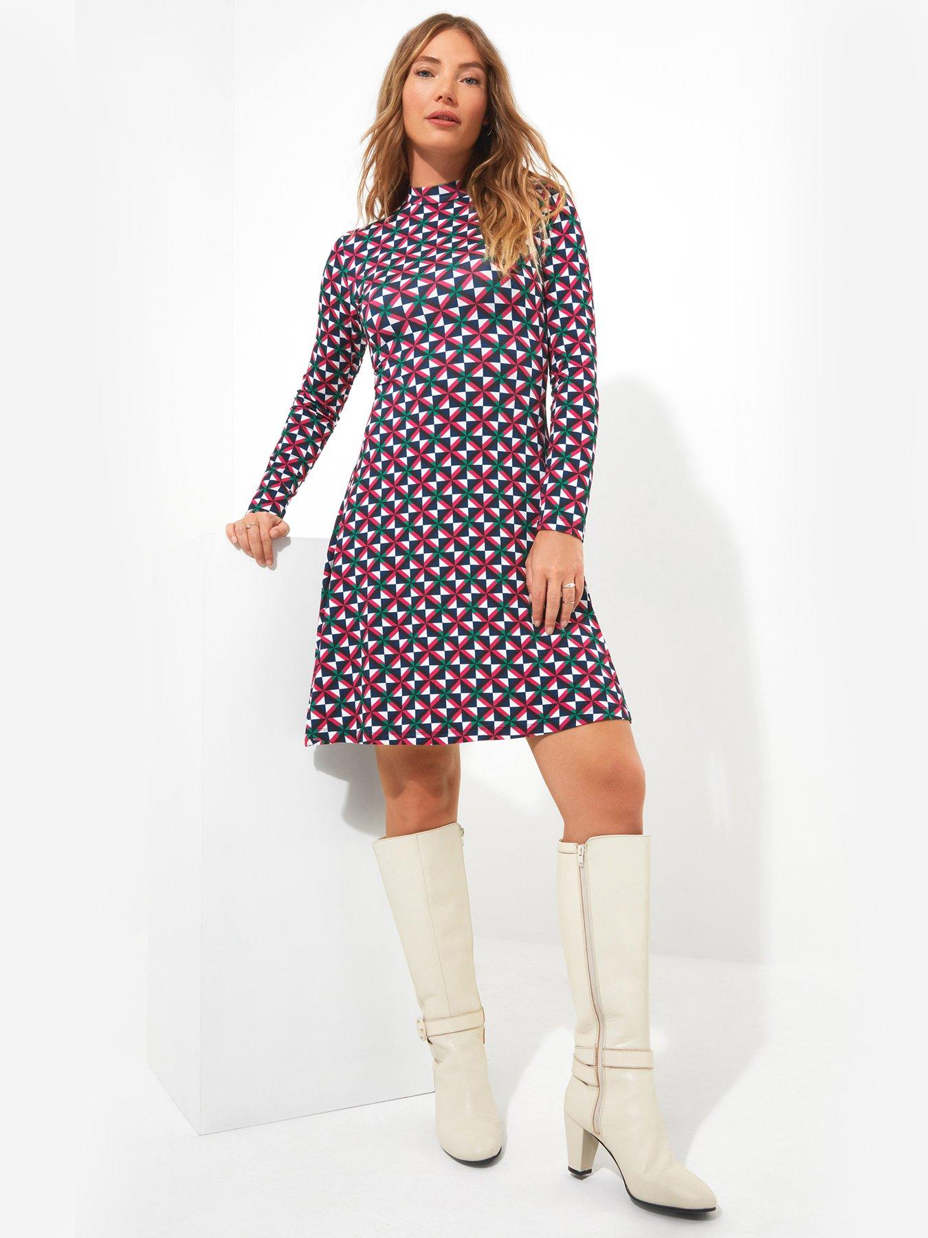 Monsoon sofia gingham outlet dress