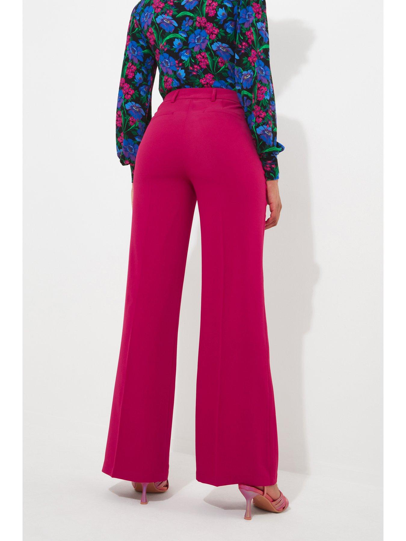 joe-browns-high-waist-wide-leg-tailored-trousers-pinkstillFront