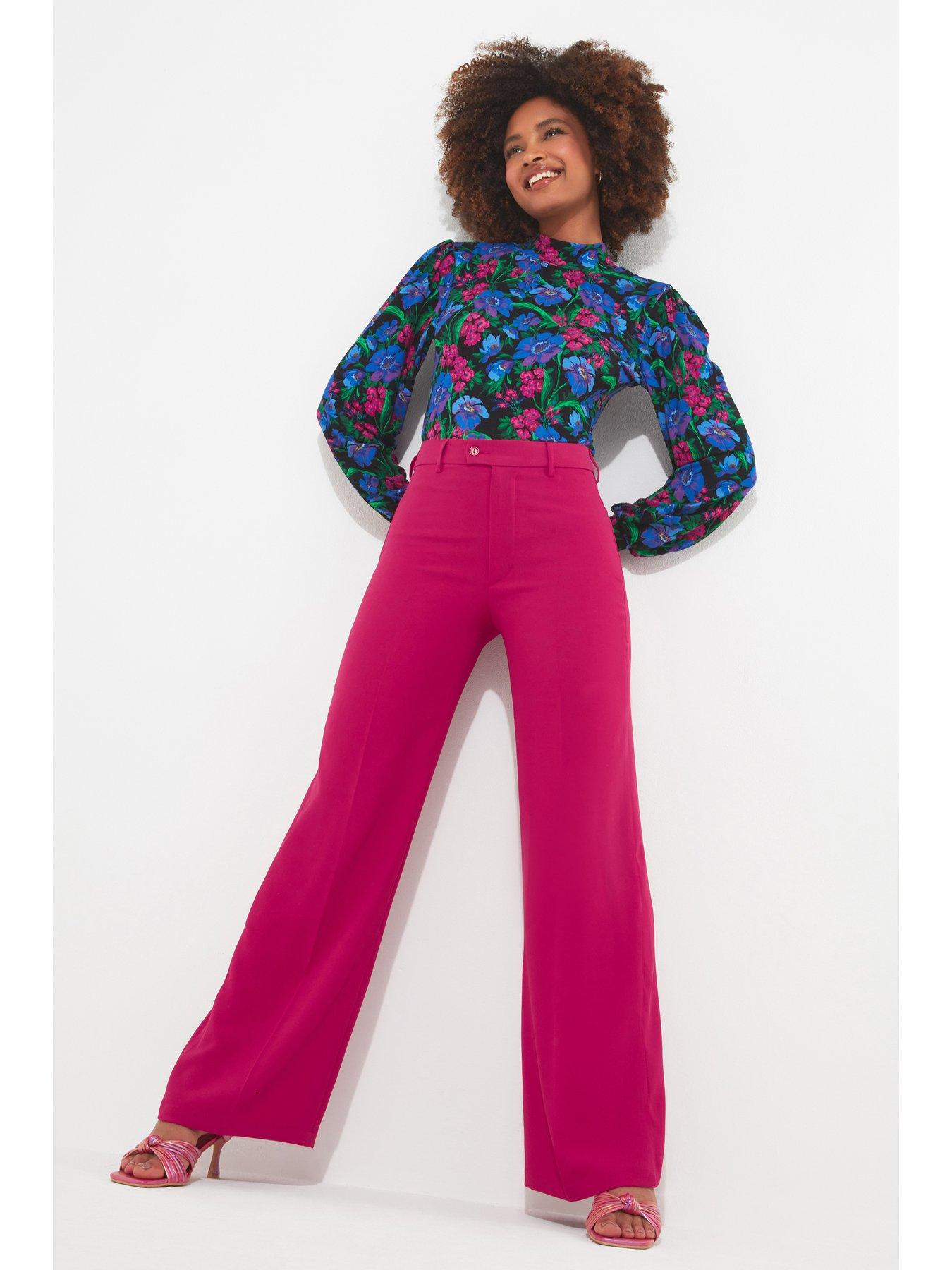 joe-browns-high-waist-wide-leg-tailored-trousers-pinkoutfit