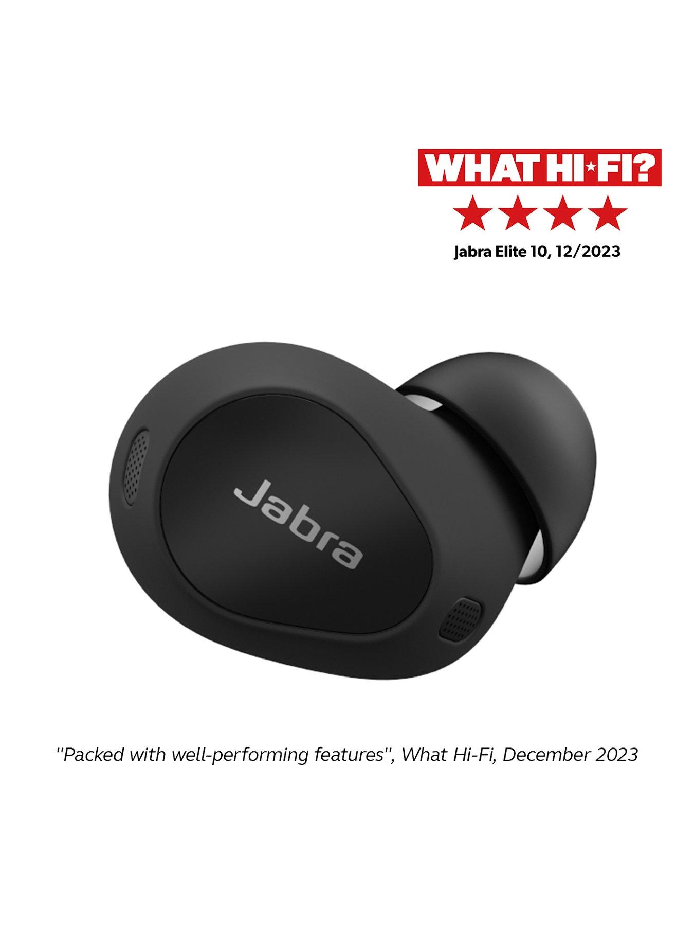  Jabra Elite 10 True Wireless Bluetooth Earbuds – Advanced  Active Noise Cancelling with Dolby Atmos Surround Sound, All-Day Comfort,  Multipoint, Crystal-Clear Calls – Gloss Black : Everything Else