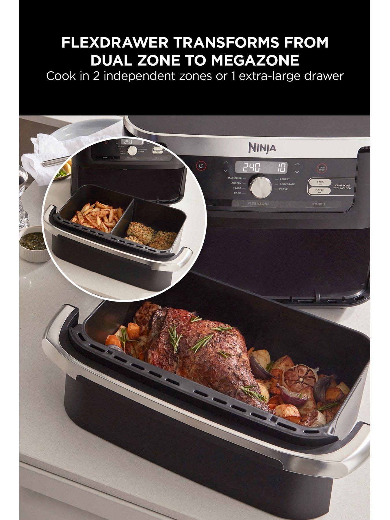 Ninja fans rave about 'game changer' Foodi FlexDrawer air fryer that has  10.4L capacity