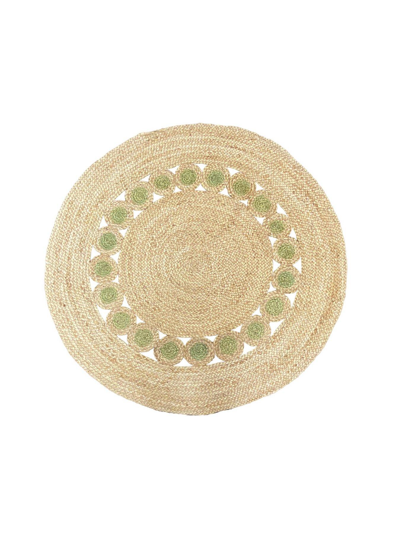 Shiraz Oval Jute Rug - The Braided Rug Company