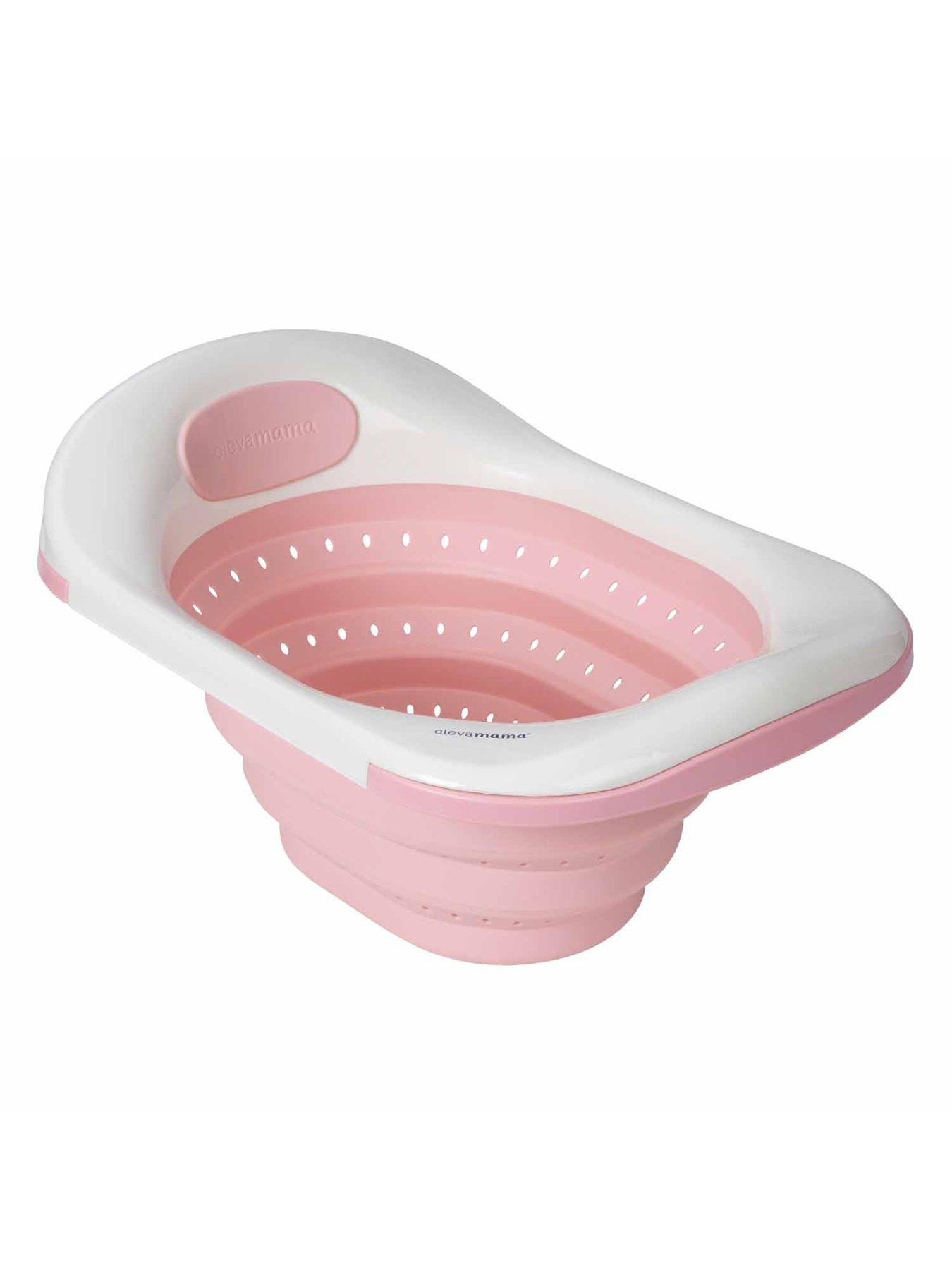 Clevamama Clevabath- The Baby Sink Bath - Pink 