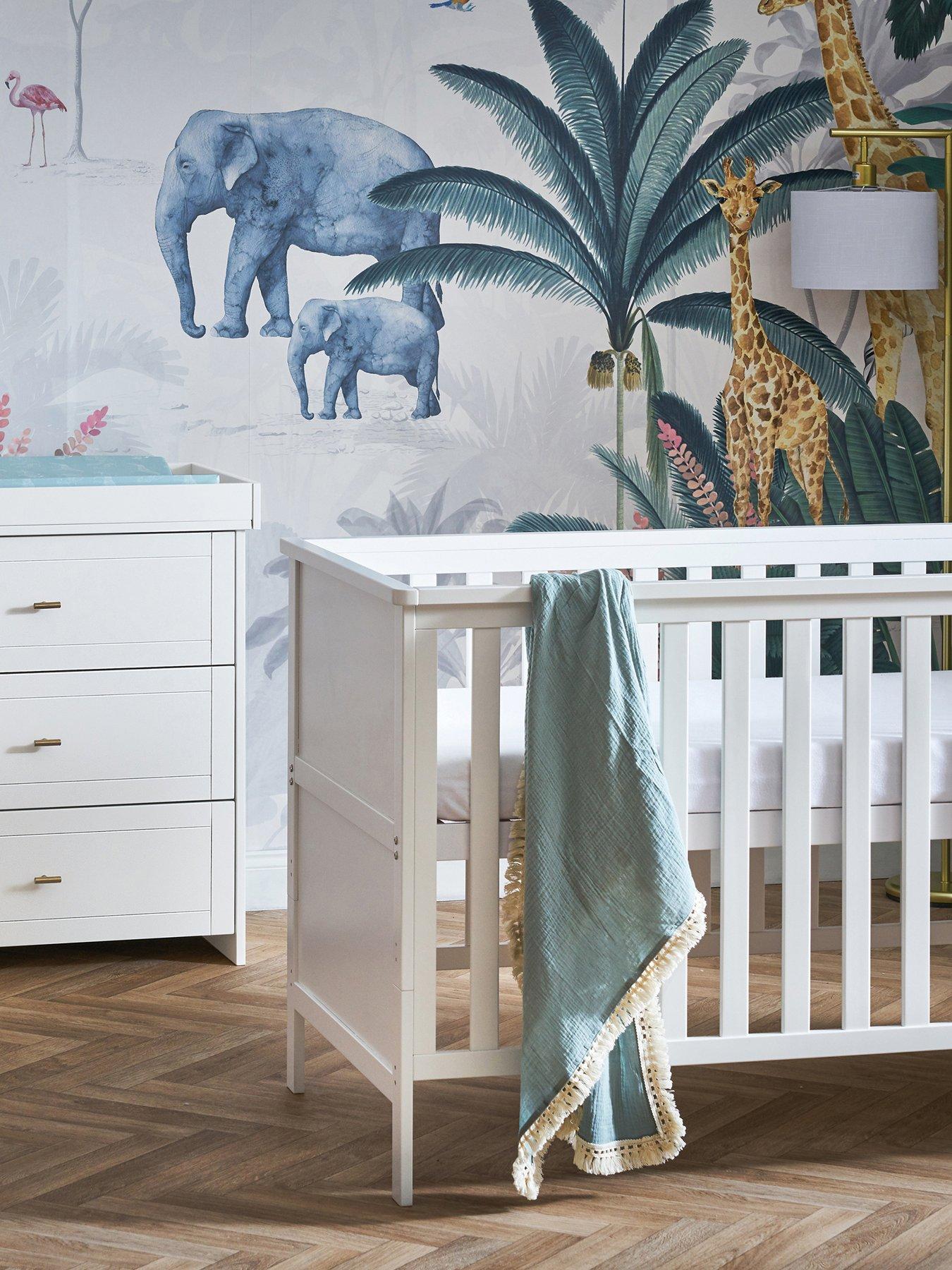 Image of Obaby Evie 2 Piece Furniture Room Set - White