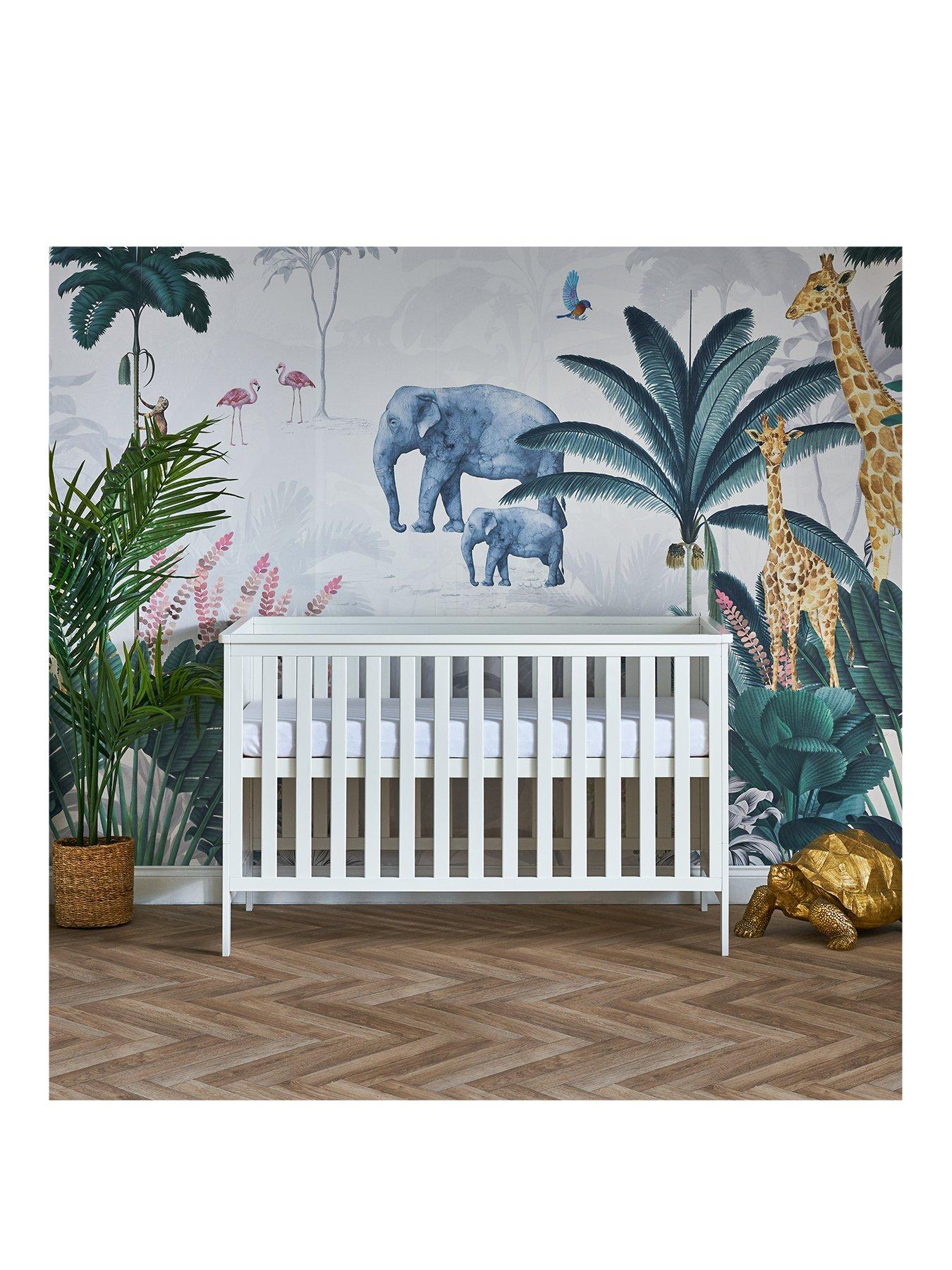 obaby-evie-cot-bed-whitestillFront