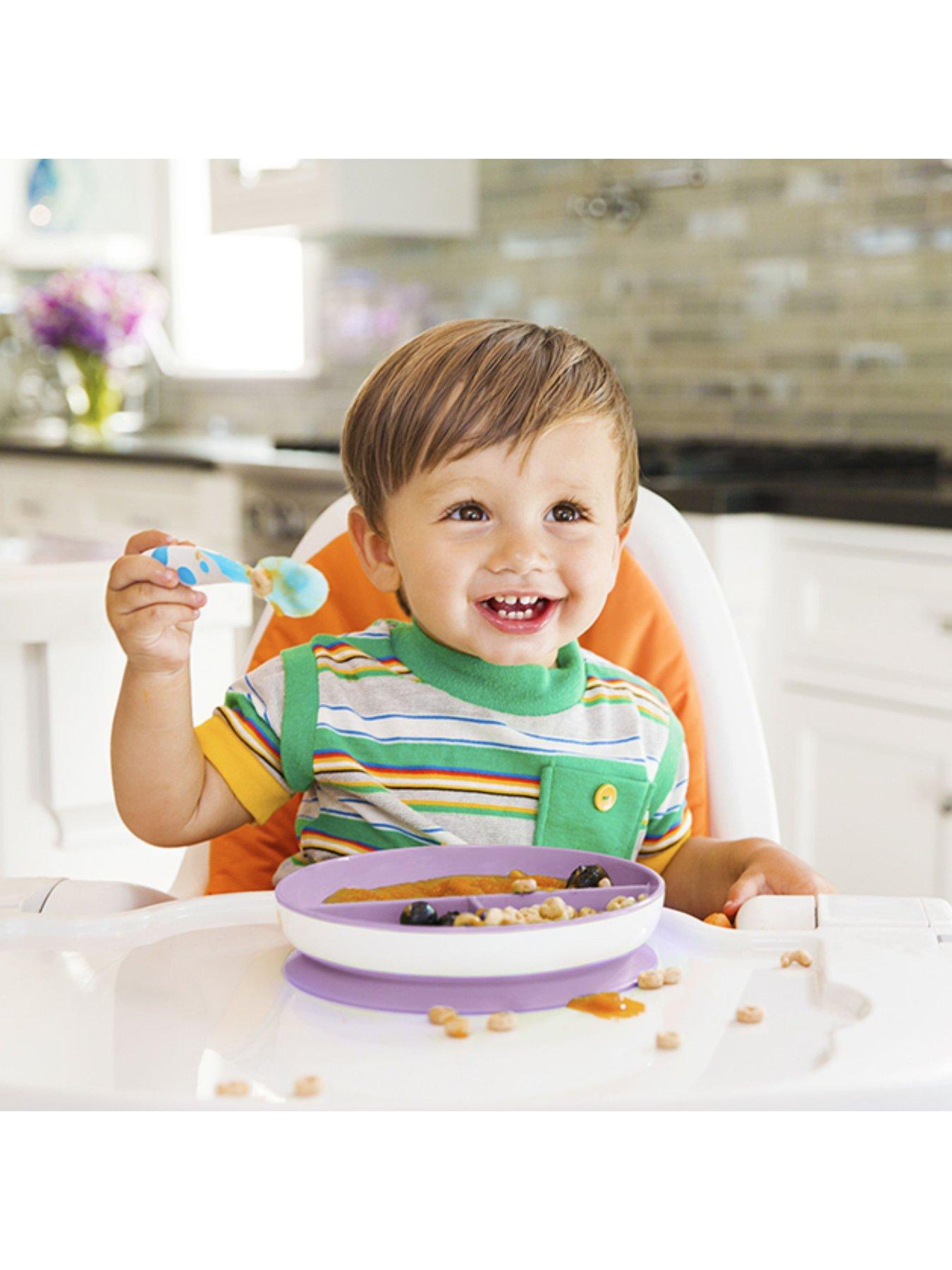 munchkin-stay-put-suction-plates-and-gentle-scoop-spoons-bundle--bluegreenoutfit