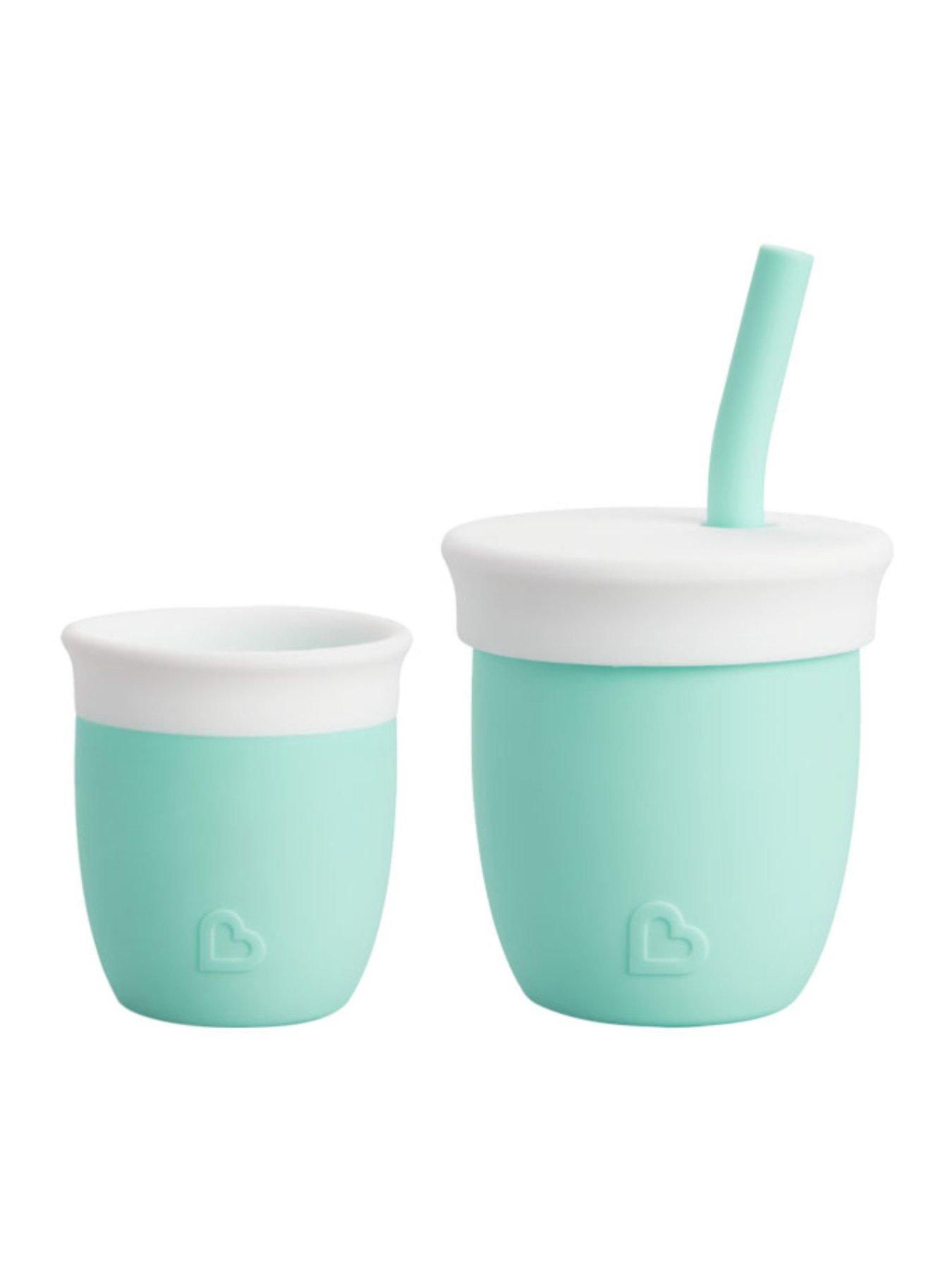 Munchkin C’est Silicone! Open Training Cup, 2oz, Mint