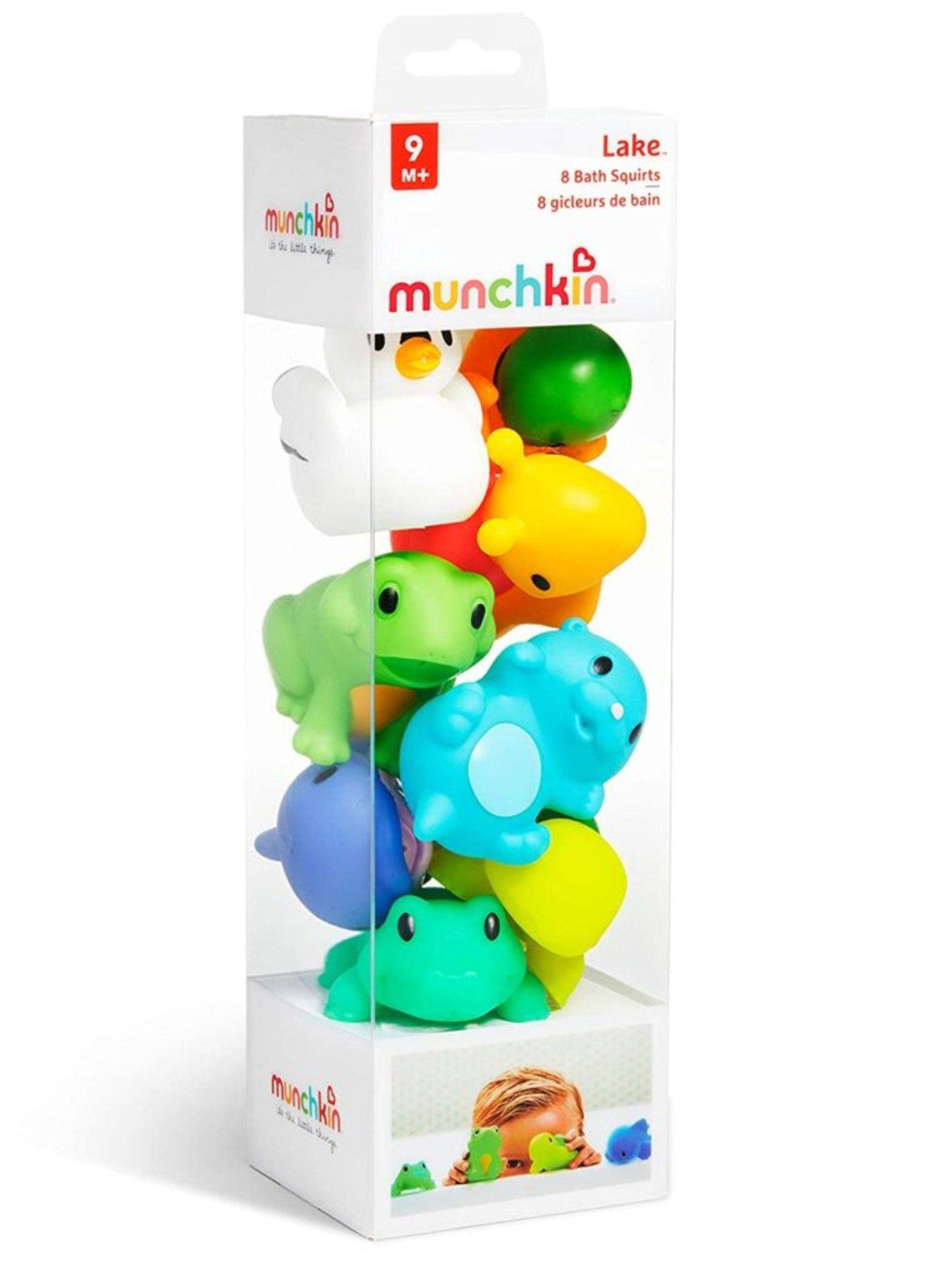 Image 1 of 3 of Munchkin Ocean Baby Bath Toy Squirts- 8 Pack