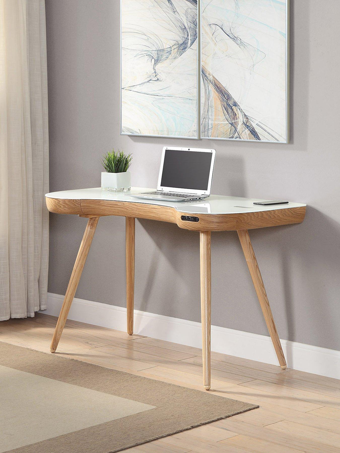 jual-san-francisco-smart-desk-with-speakersnbsp--real-wood-veneer