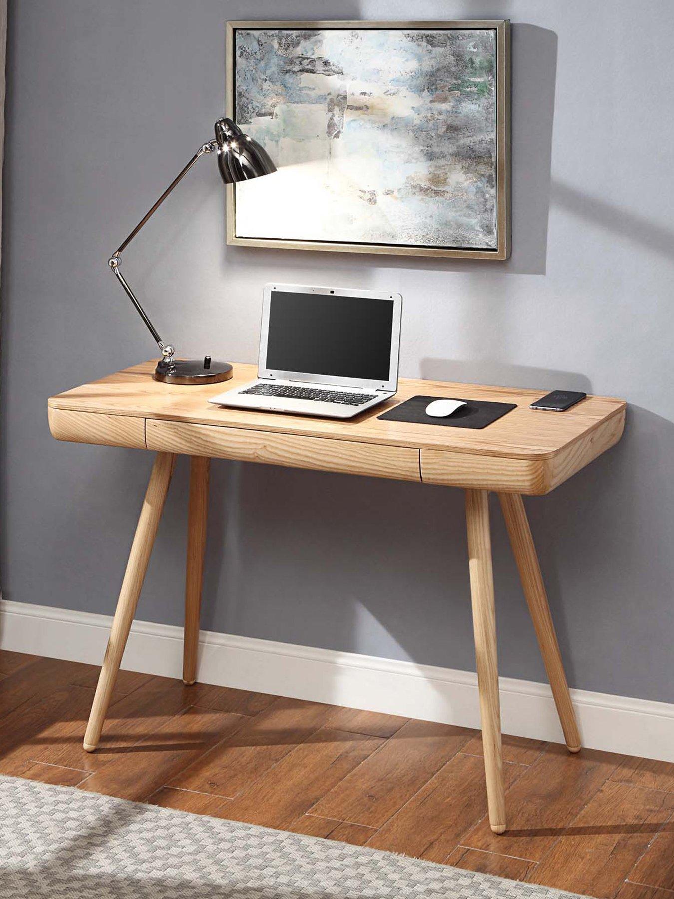 Image 1 of 2 of Jual San Francisco Executive Desk - &nbsp;- Real Wood Oak&nbsp;Veneer