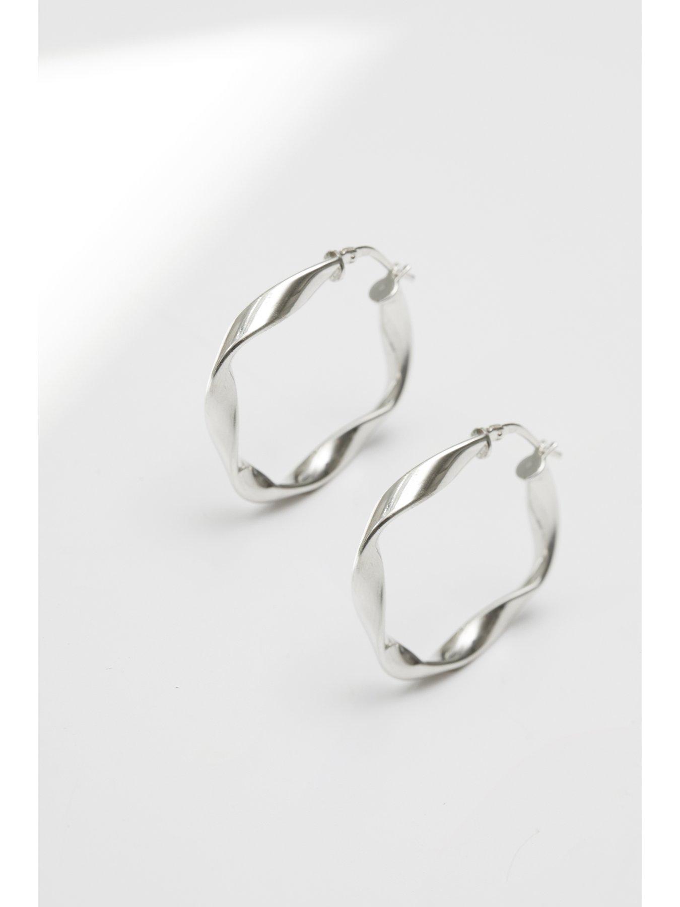 simply-silver-simply-silvernbspsterling-silver-925-square-twist-hoop-earringsback