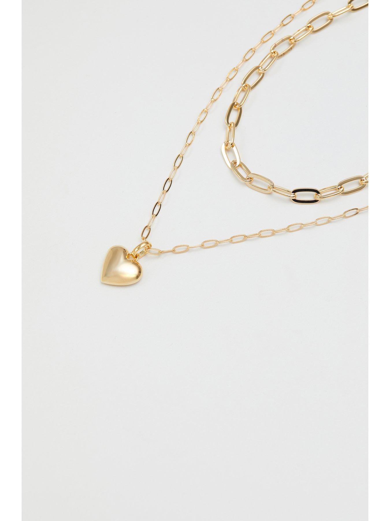 jon-richard-jon-richard-gold-plated-polished-layered-heart-necklaceback