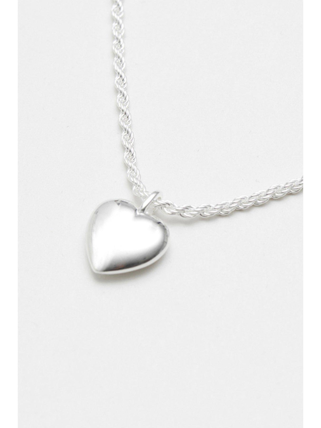 simply-silver-simply-silver-sterling-silver-925-polished-heart-necklaceback