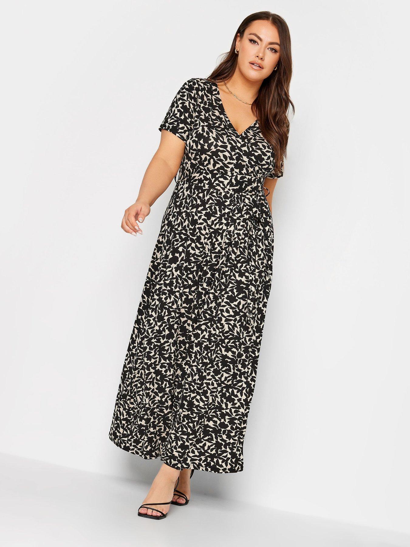 yours-yours-wrap-dress-mono-silhouette