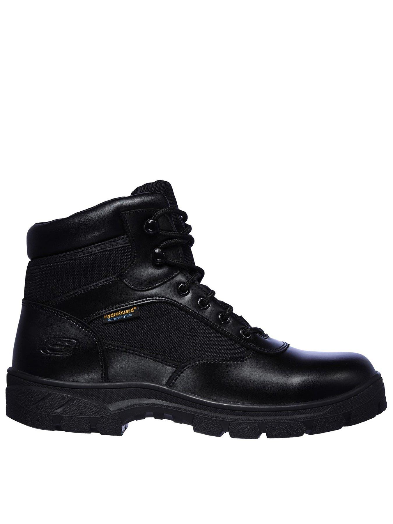 Image 1 of 5 of Skechers Wascana Benen Waterproof Tactical Boot - Black