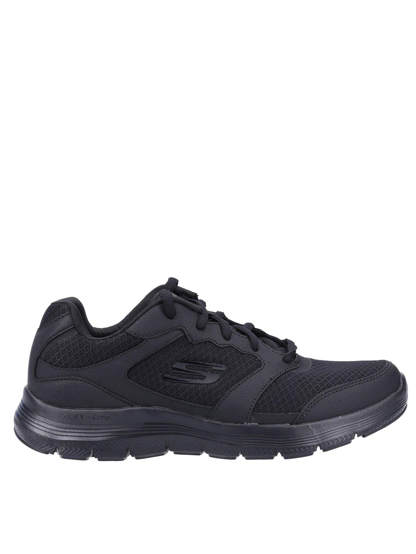 Black skechers very hotsell