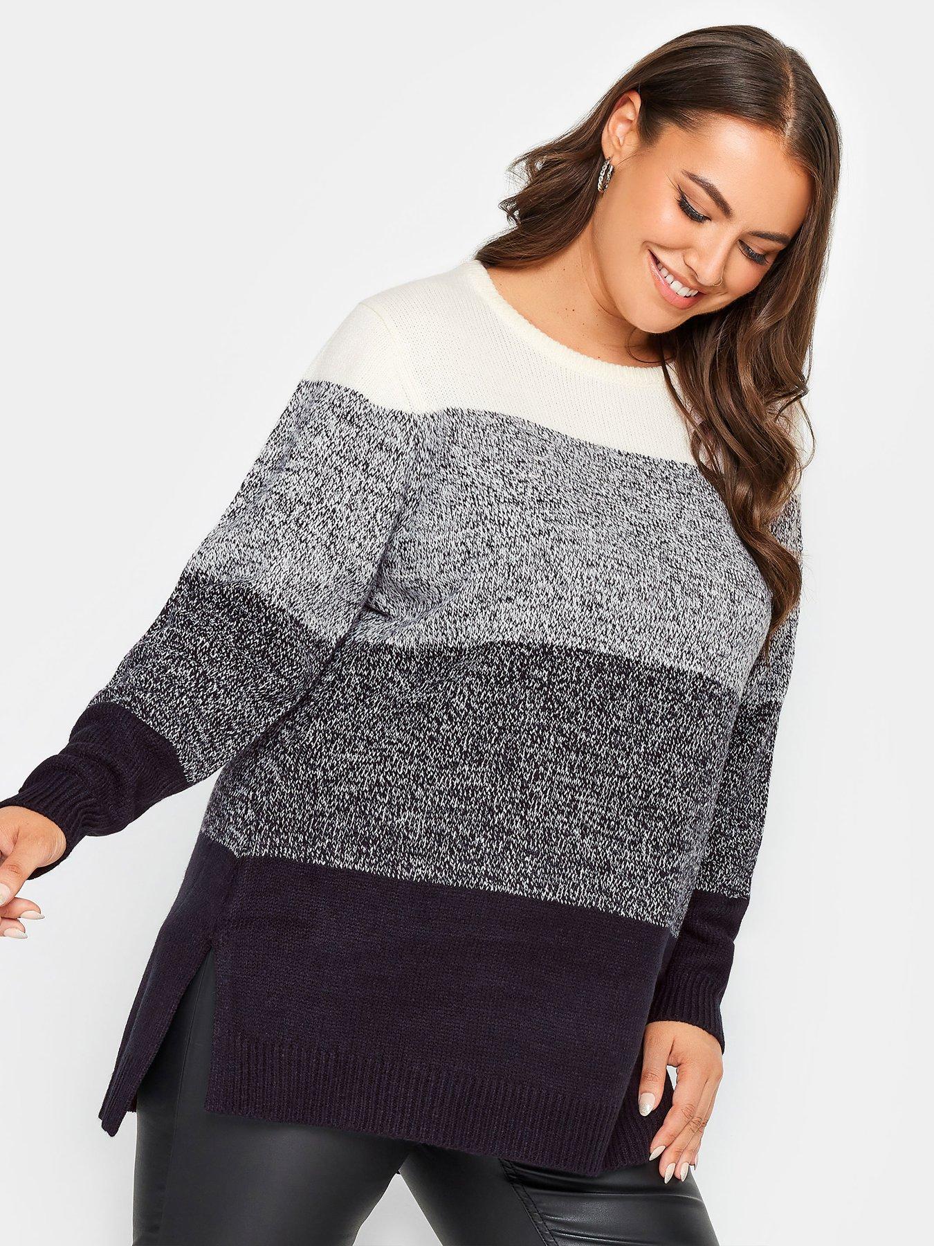 yours-yours-colourblock-jumper